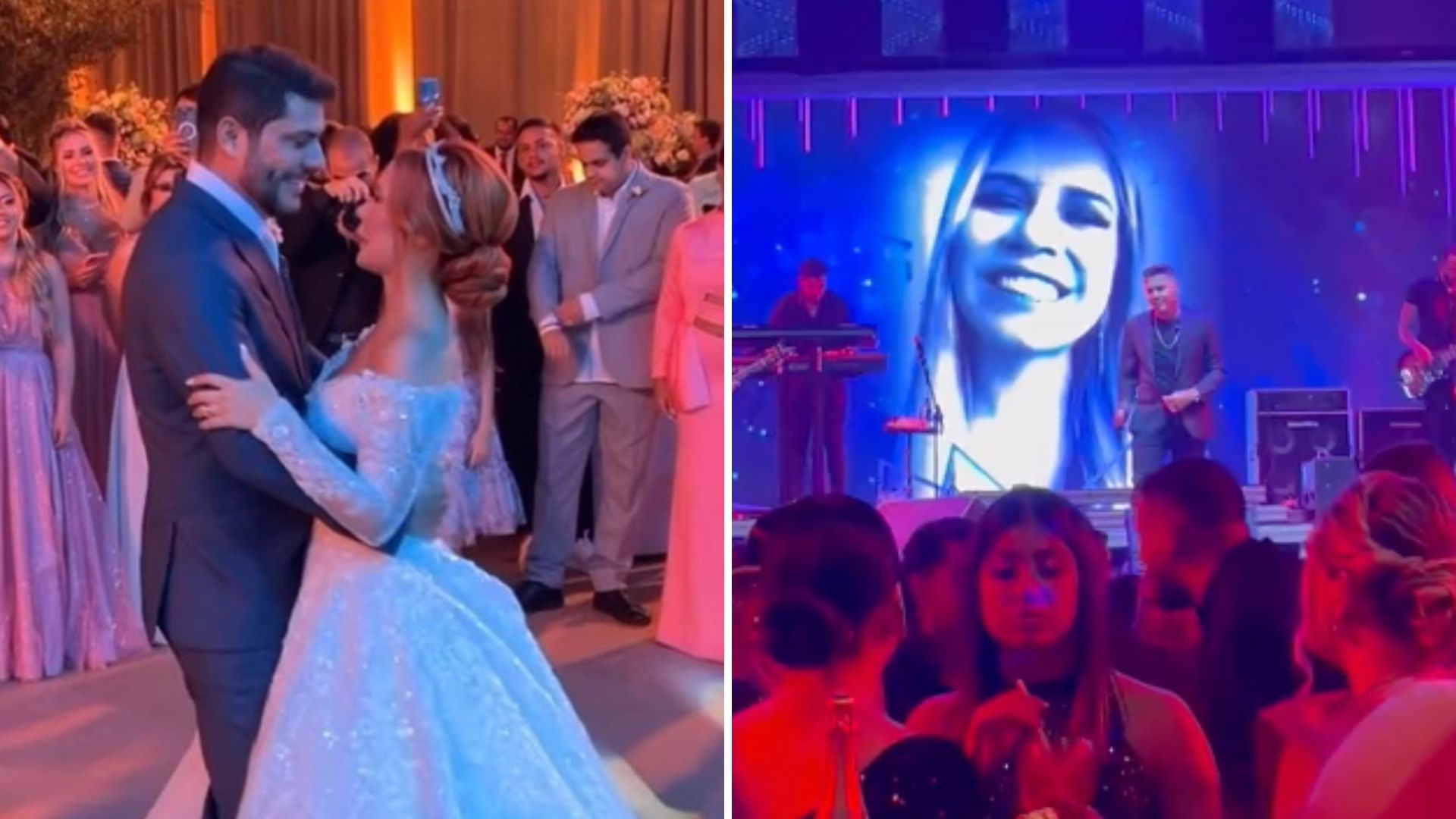 Ex noivo de Marília Mendonça divide opiniões após homenagem em casamento: “Sem noção”