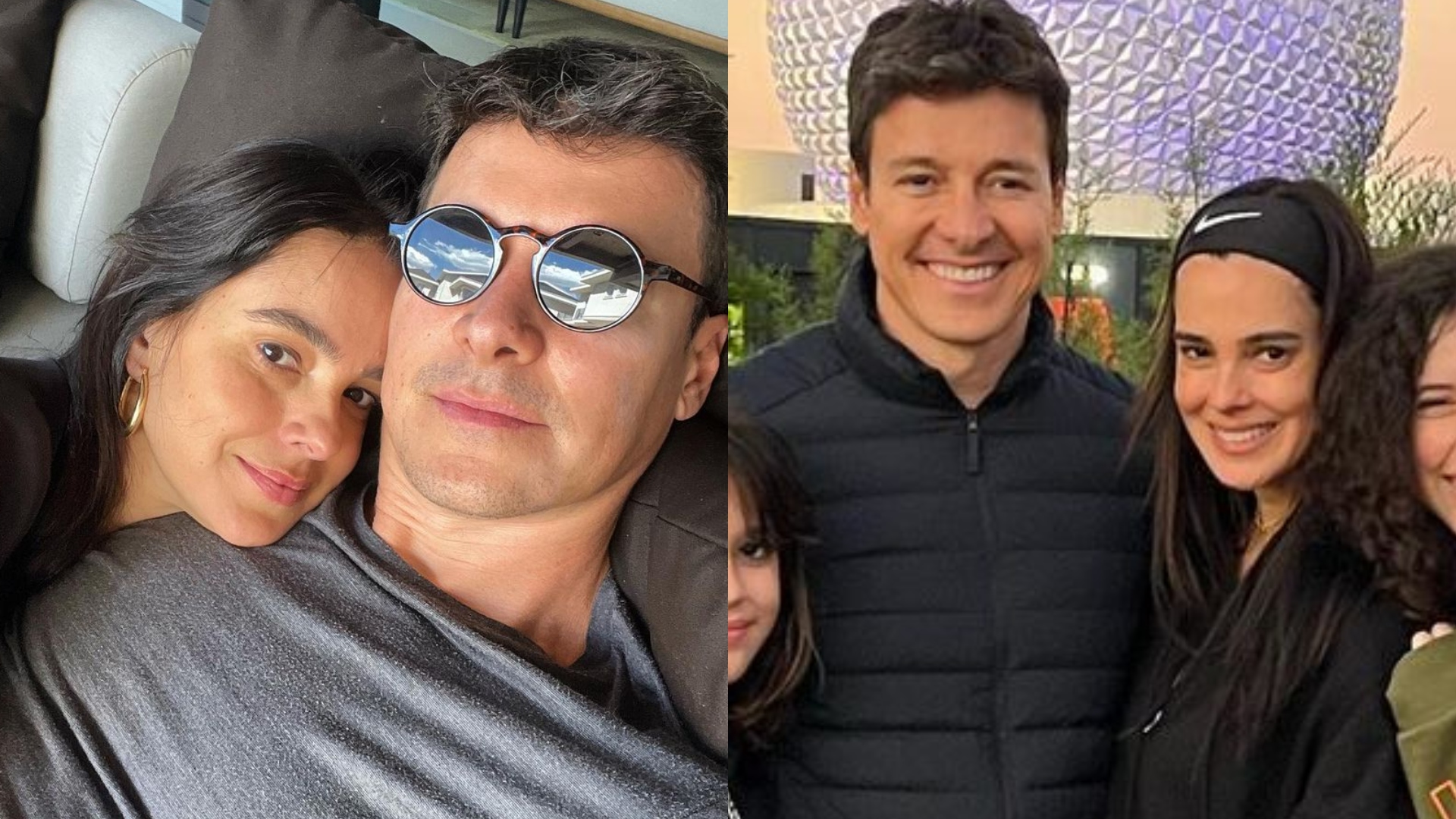 Três moças lindas! Rodrigo Faro viveu amor à primeira vista e hoje é pai de três meninas