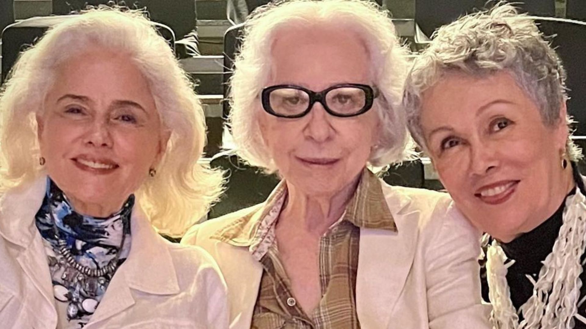 Fernanda Montenegro, Marieta Severo e Analu Prestes causam alvoroço em encontro: “Além”