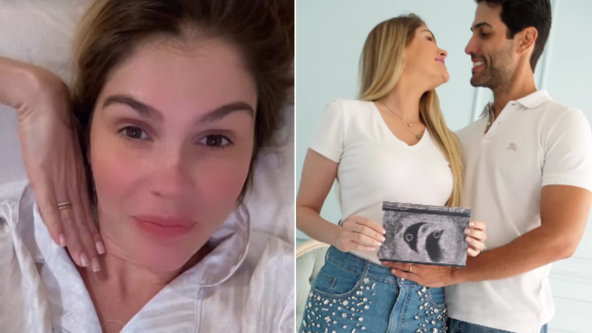Grávida de gêmeos, Bárbara Evans decide o nome dos filhos: “A gente foi cauteloso”