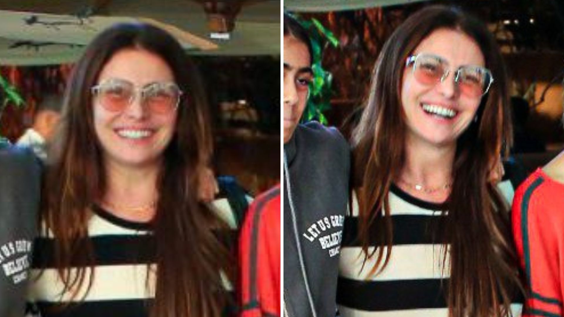 Elas cresceram! Giovanna Antonelli passeia coladinha às filhas gêmeas no shopping