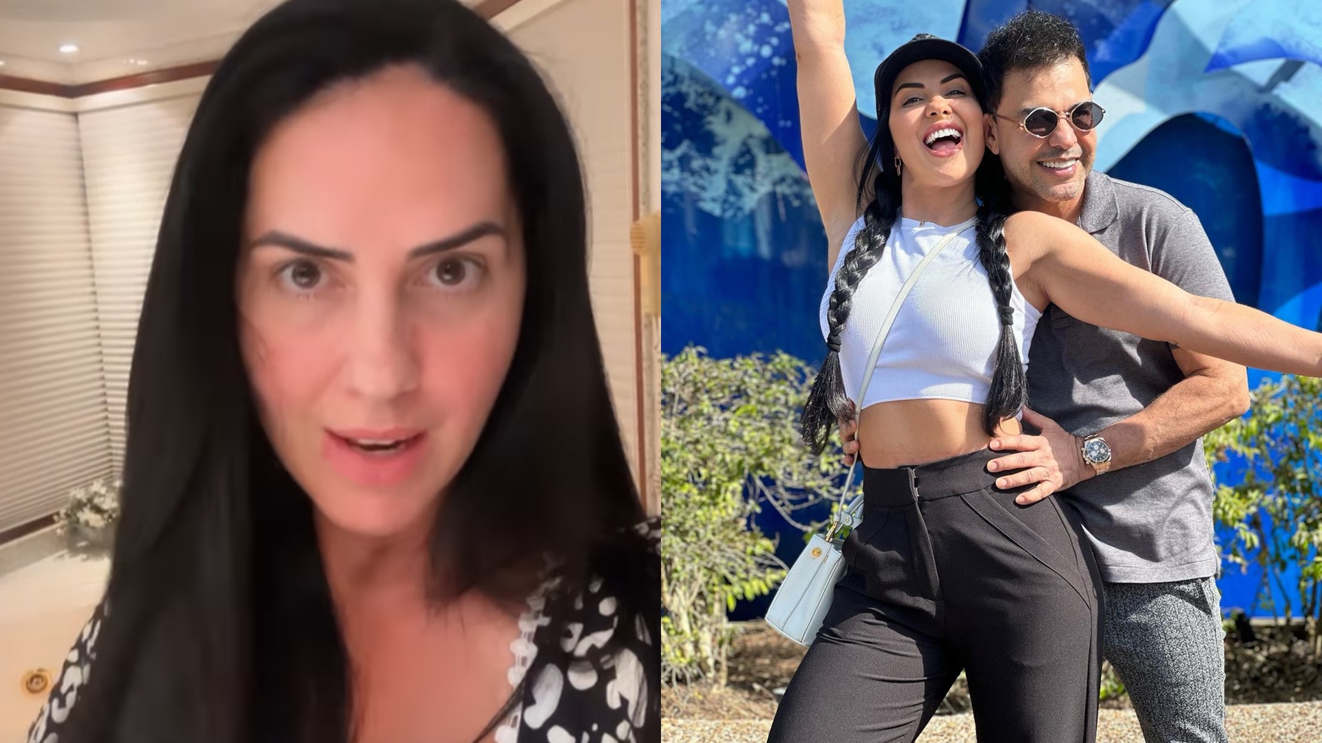 Graciele Lacerda é pressionada e fala sobre gravidez com Zezé: “Colágeno para grávidas”