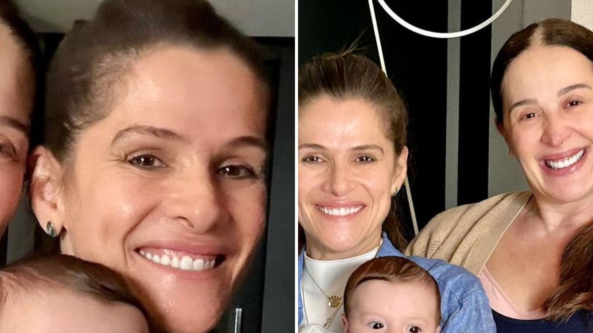 Ingrid Guimarães visita Claudia Raia e atitude gera reações: “Cuidado com a Nazaré”