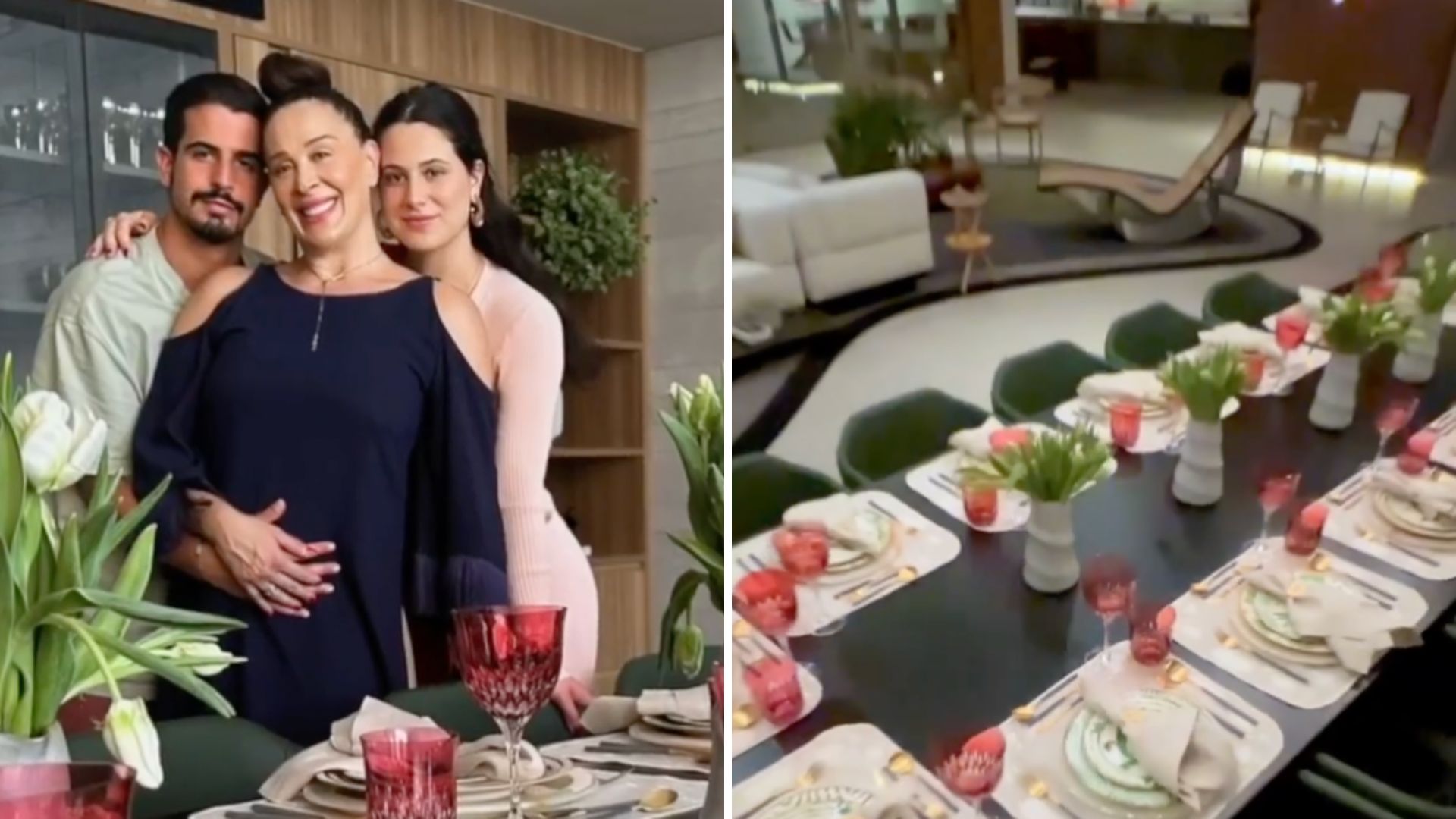 Claudia Raia é criticada após almoço luxuoso em família: “Vive em qual planeta?”