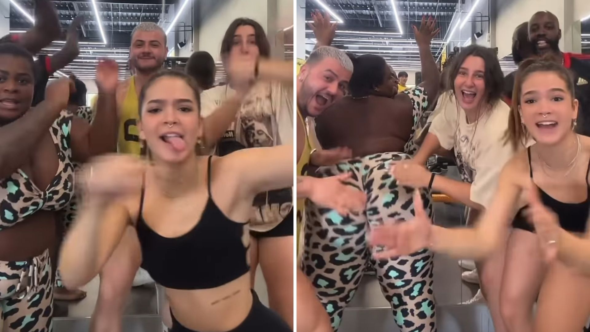 Jojo Todynho e Mel Maia se encontram na academia e mostram sintonia: “Gente!”