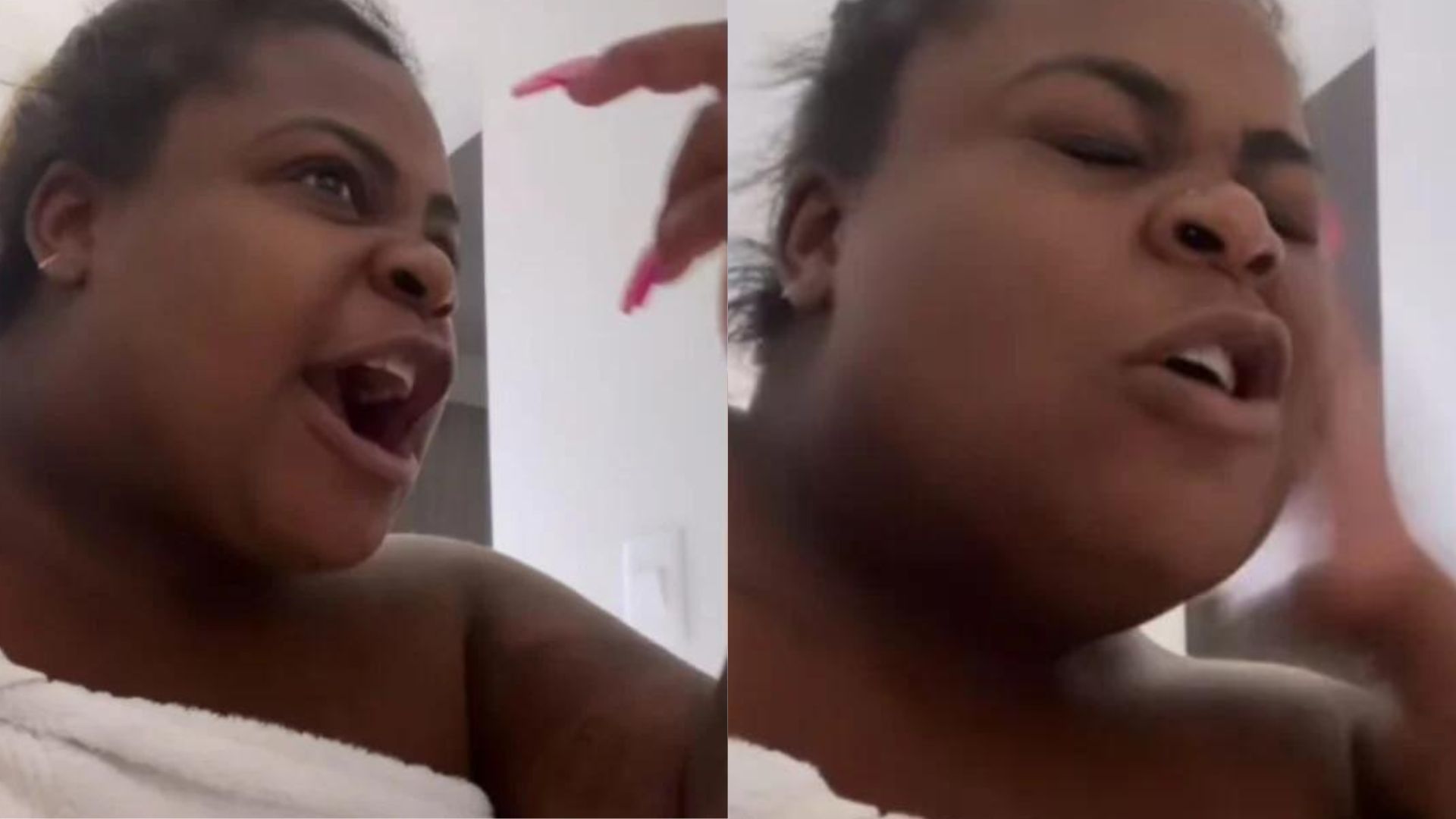 Surtou? Só de toalha, Jojo Todynho se maltrata e web reage: “Eu choraria”