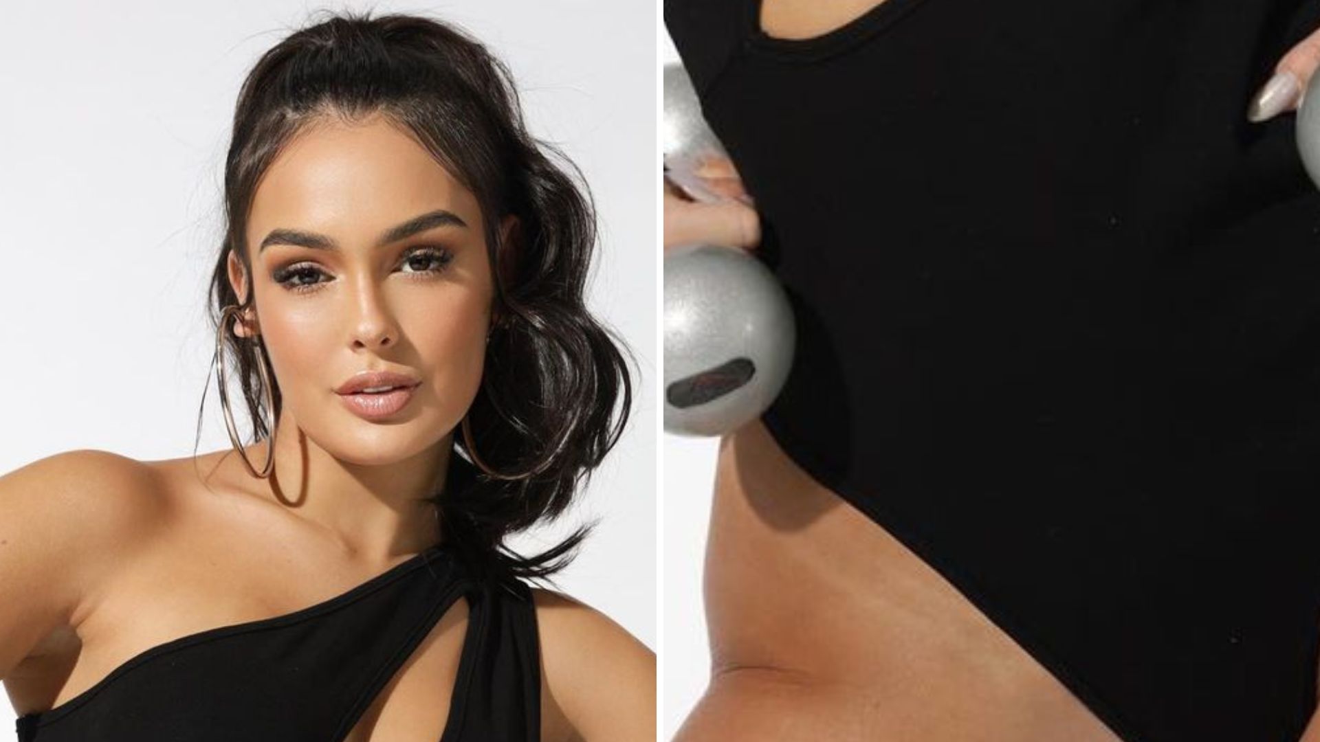 Sem sutiã, ex-BBB Larissa Santos deixa virilha vazar em body aberto: “Sensacional”