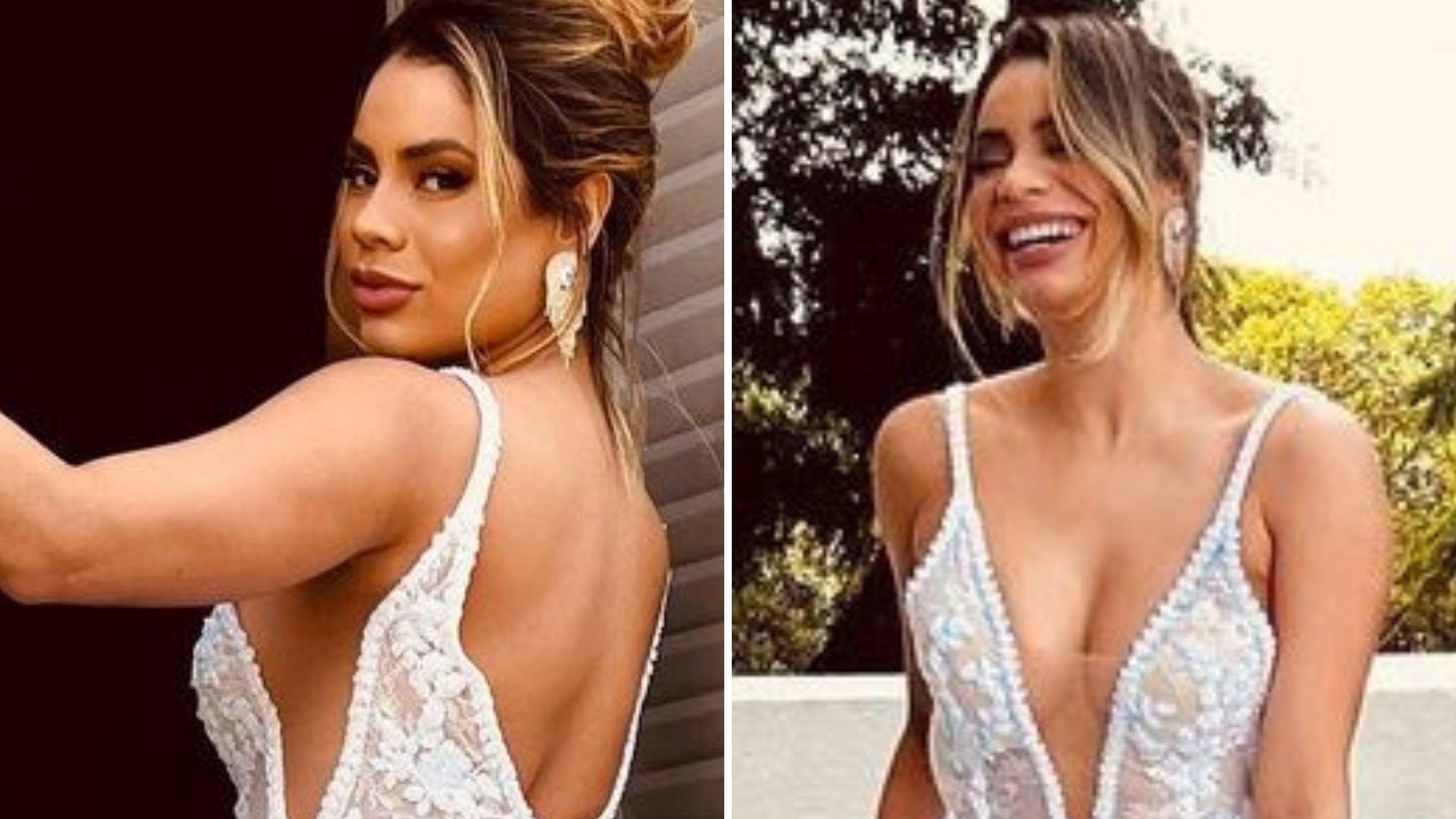 Ué? Separada de Guimê, Lexa faz ensaio em vestido de noiva: “Achei lindo”