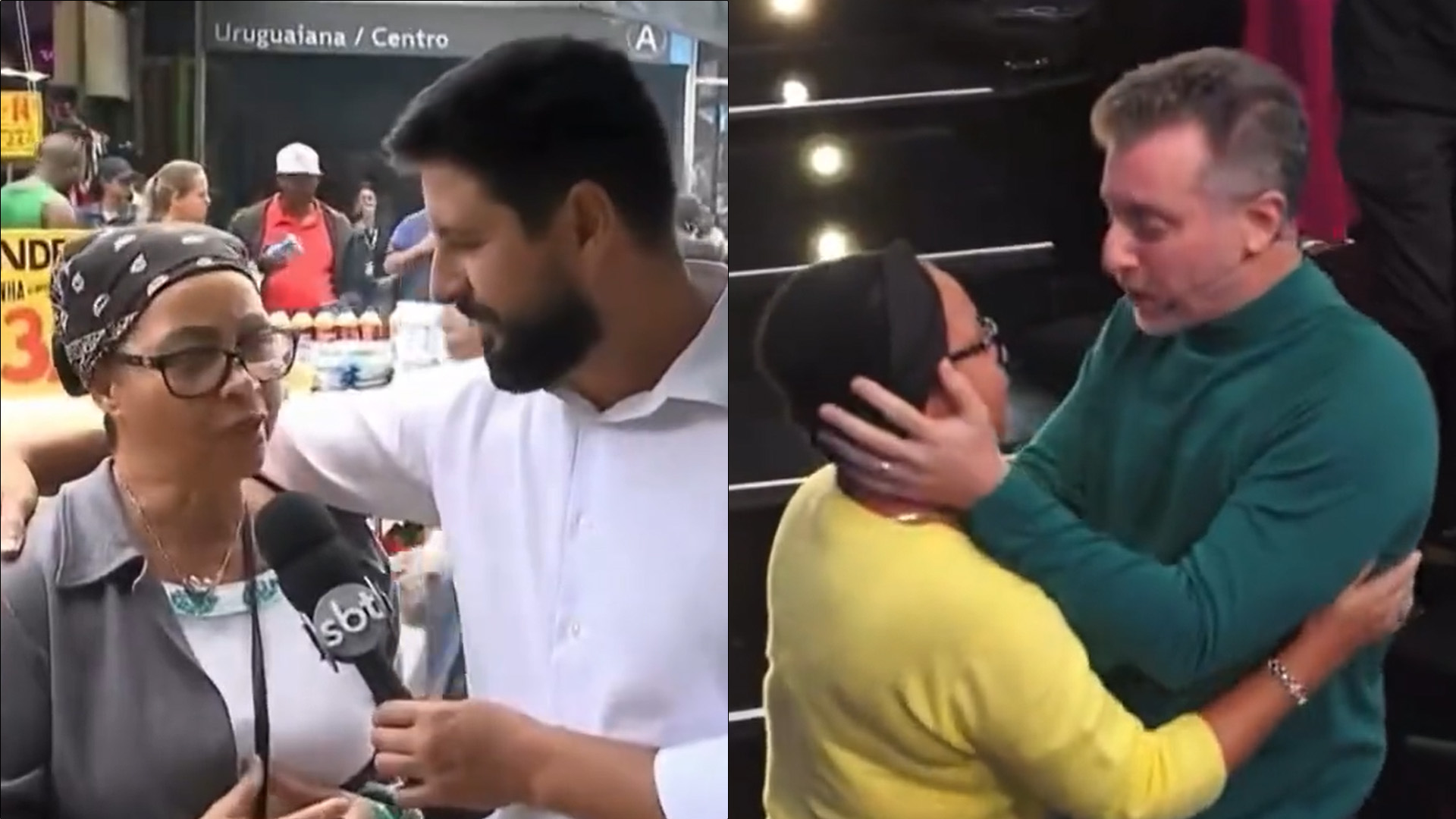 Luciano Huck encontra fã que implorou no SBT para conhecê-lo: “Show de humildade”