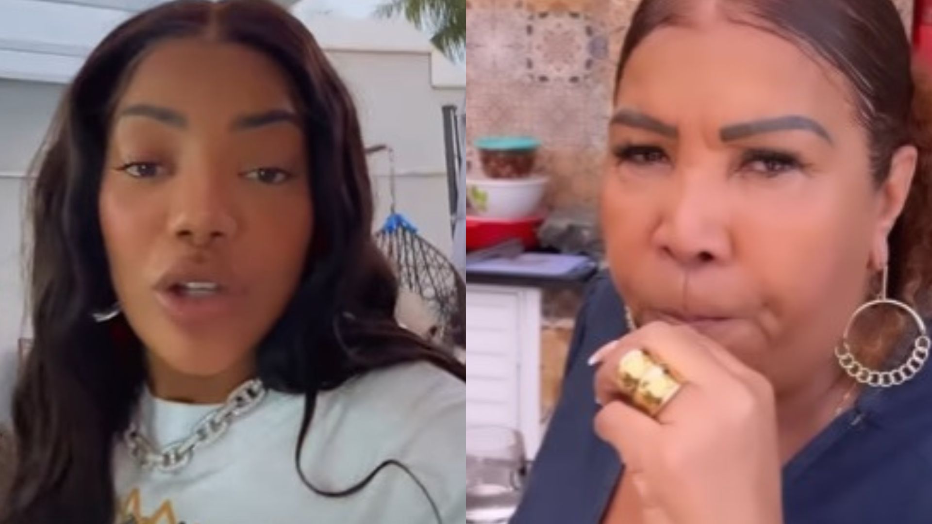 Ludmilla vira piada por presente de Dia das Mães: “Parecendo minha avó”