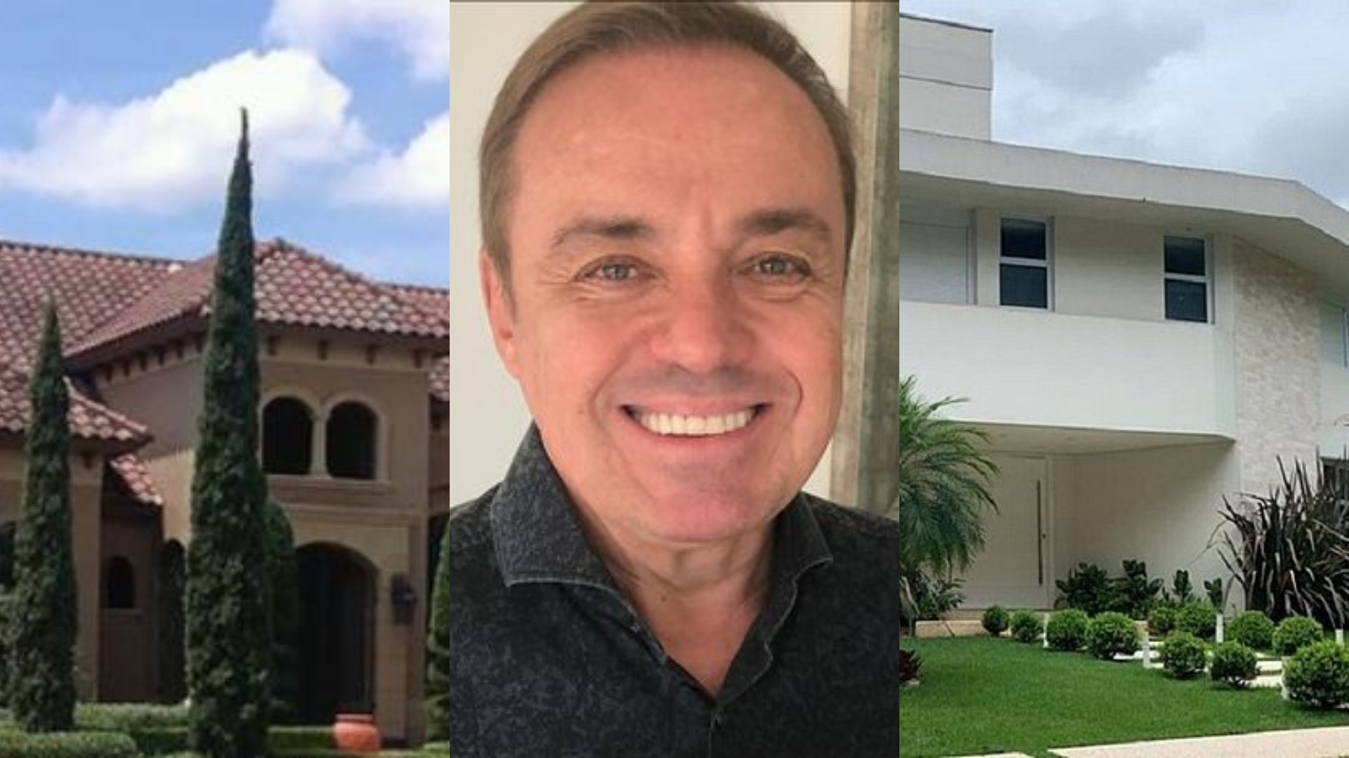 Suítes, piscina e muito luxo: Conheça as três mansões deixadas por Gugu Liberato
