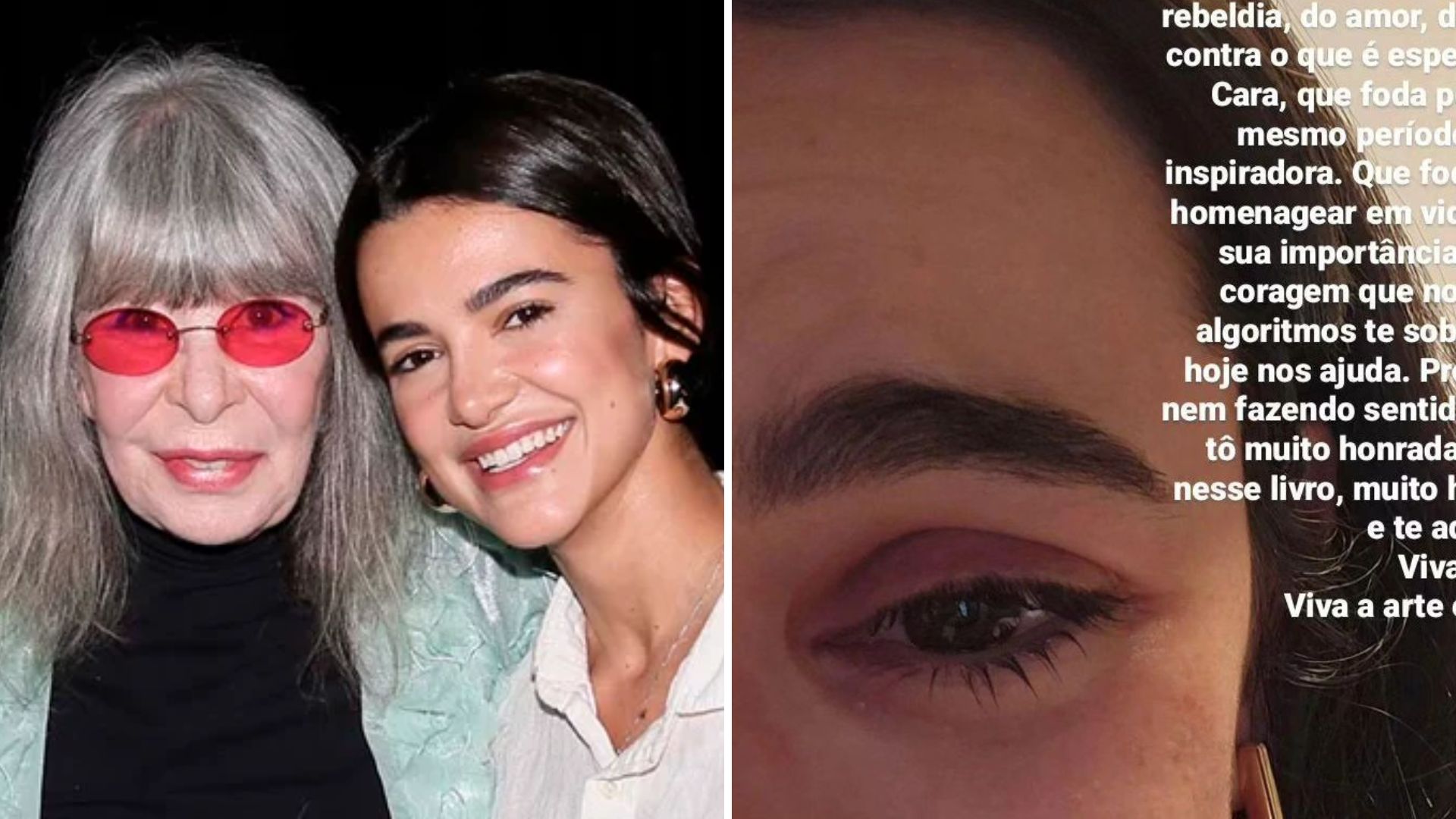 Manu Gavassi chora ao ser citada por Rita Lee em livro: “Muito honrada”