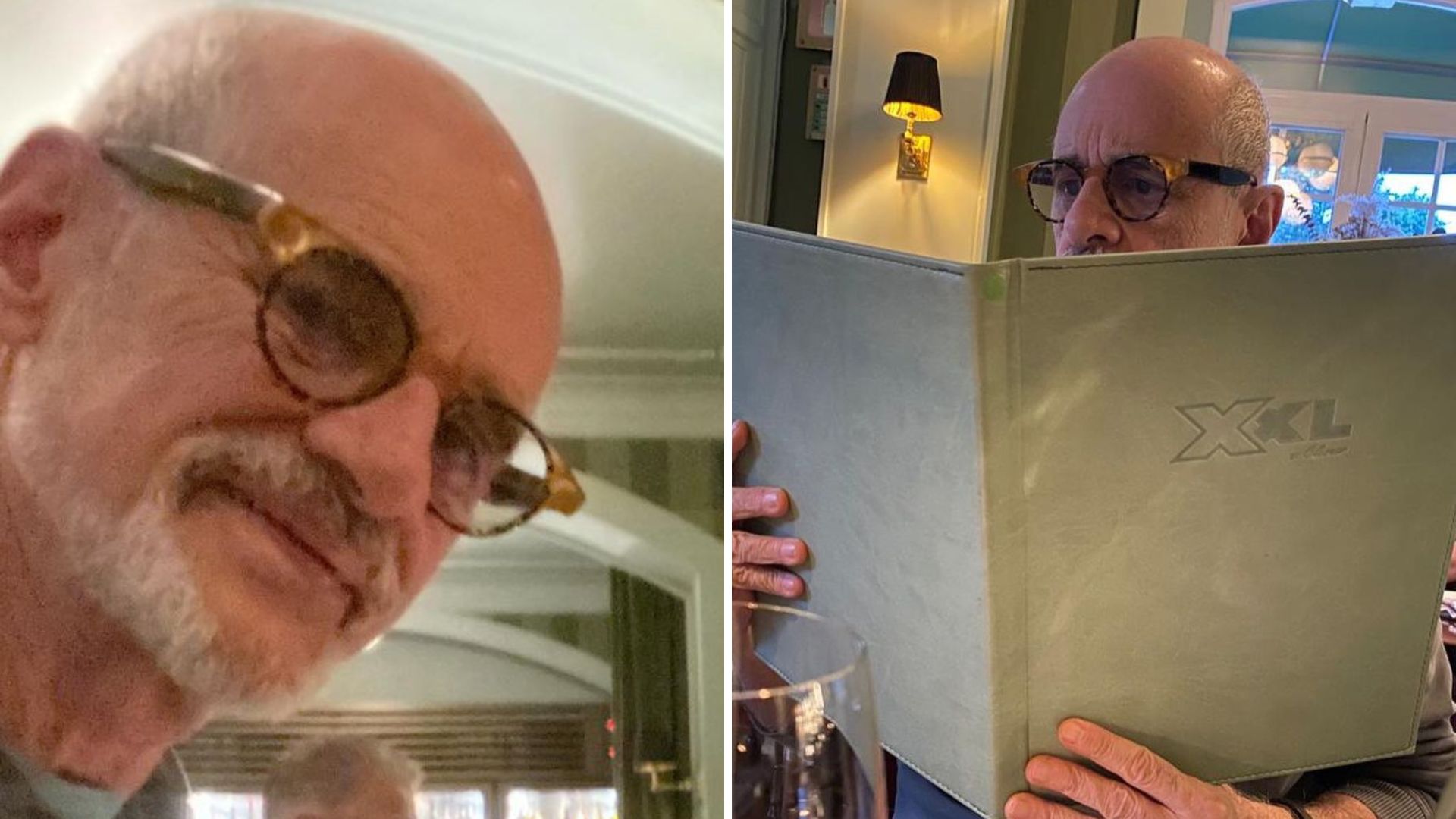 Marcos Caruso leva namorado para jantar romântico: “Como é bom”