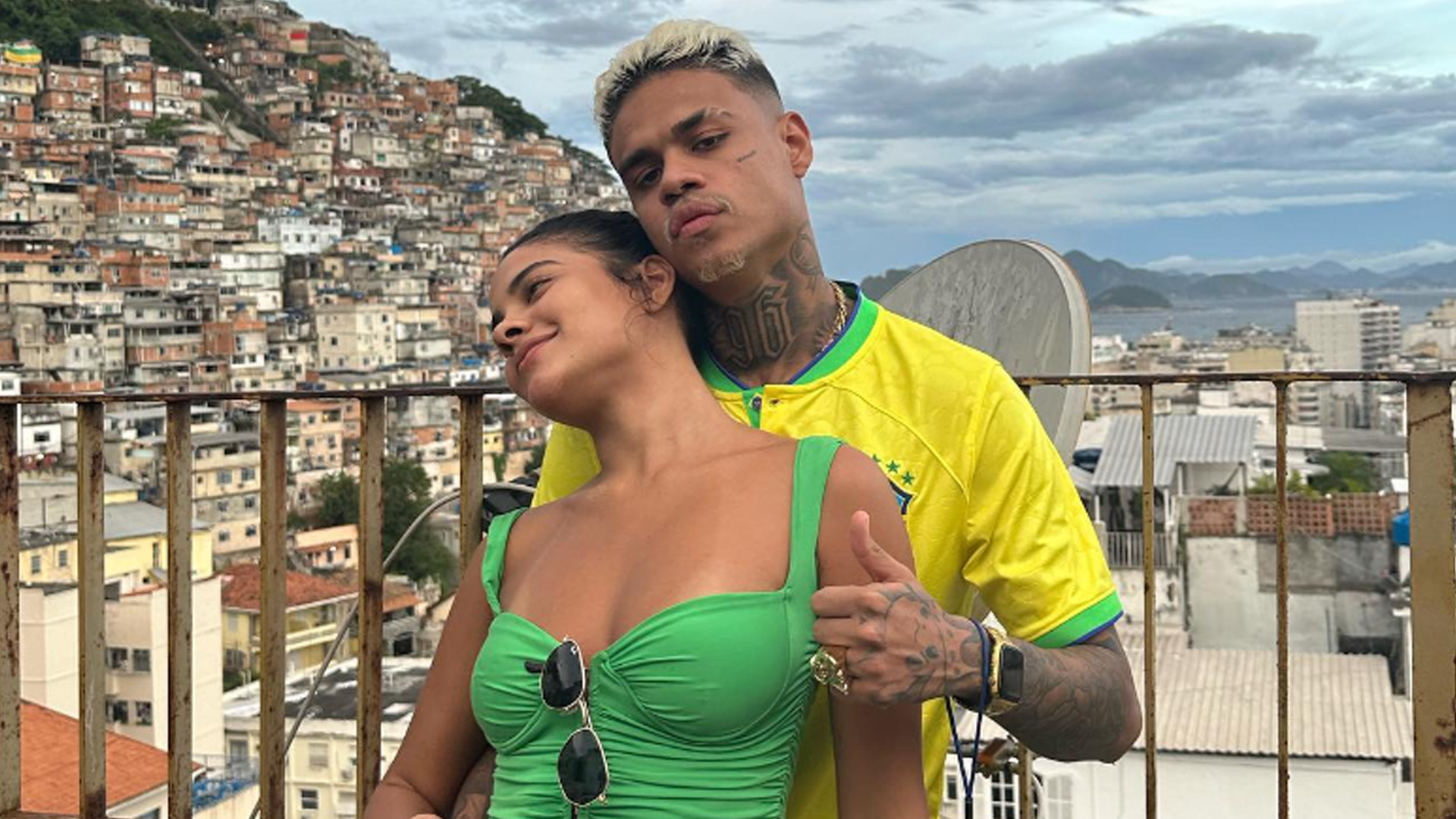 MC Cabelinho tatua nome de Bella Campos e fãs reagem: “Se terminar”