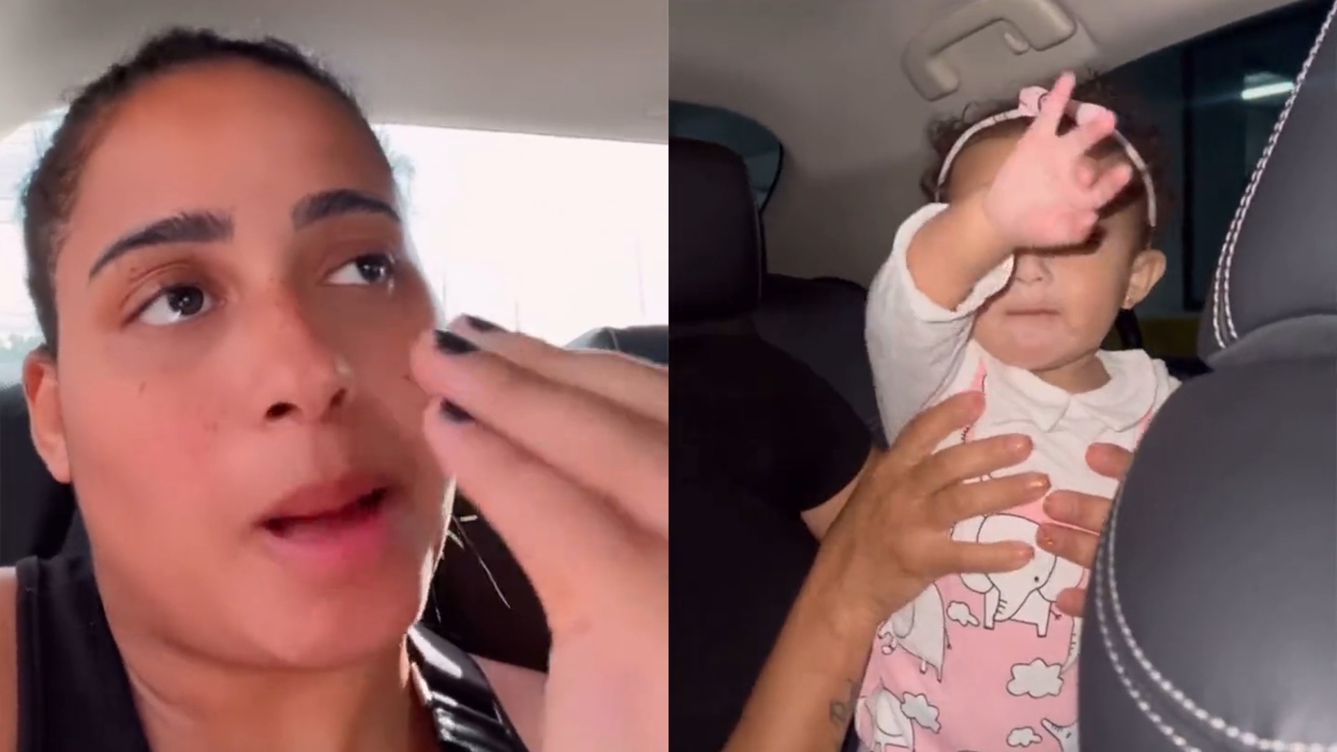 Mãe solteira, Mc Loma se emociona com primeira palavra dita pela filha: “Papai”