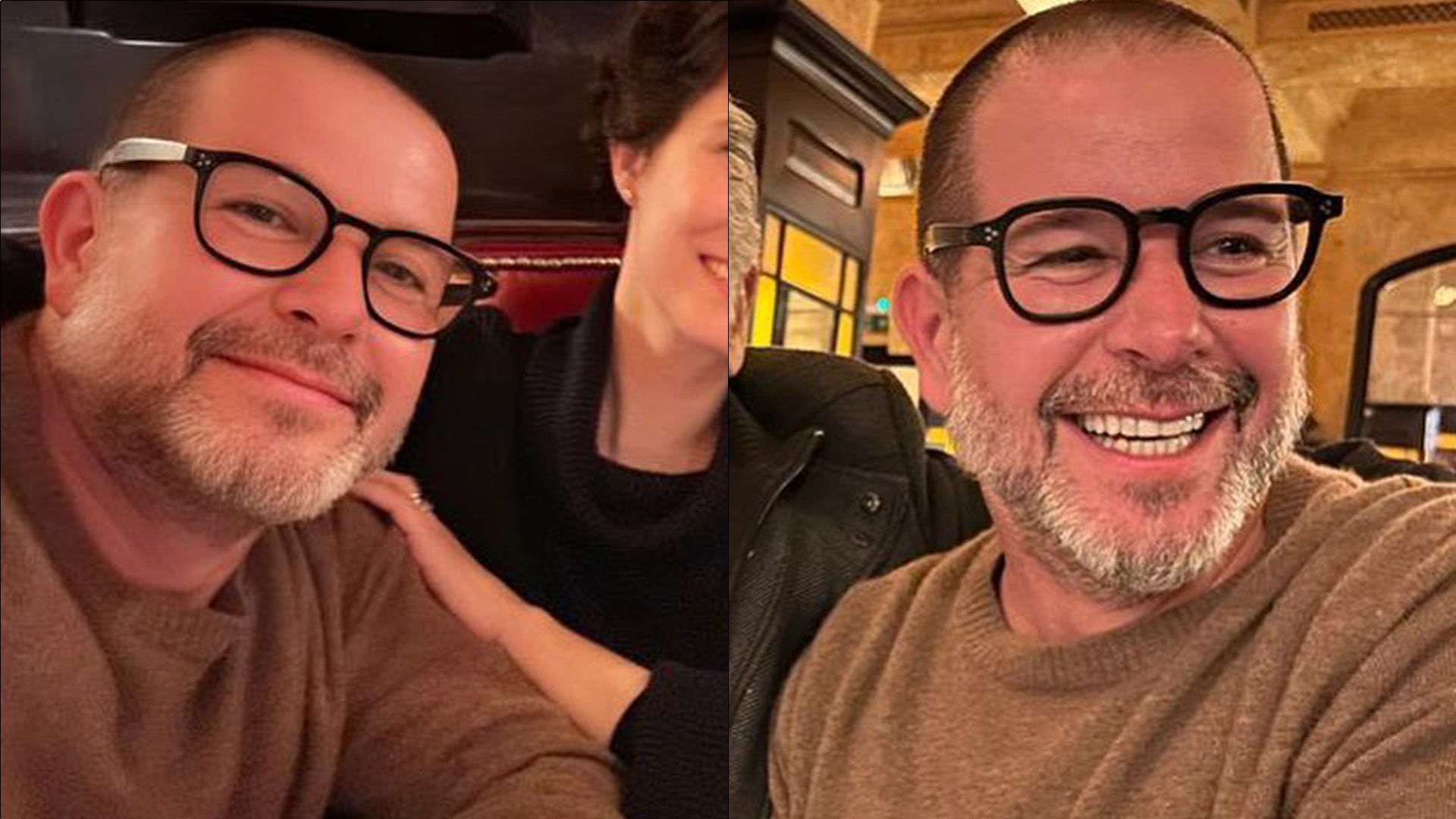 Discreto, Murilo Benício é flagrado em jantar romântico com namorada: “Baita casal”