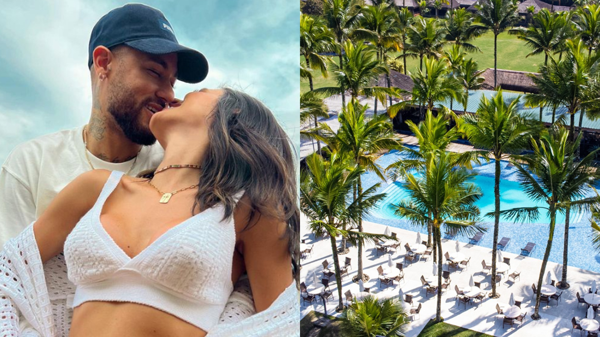 É pra quem pode! Neymar fecha resort para Chá Revelação milionário