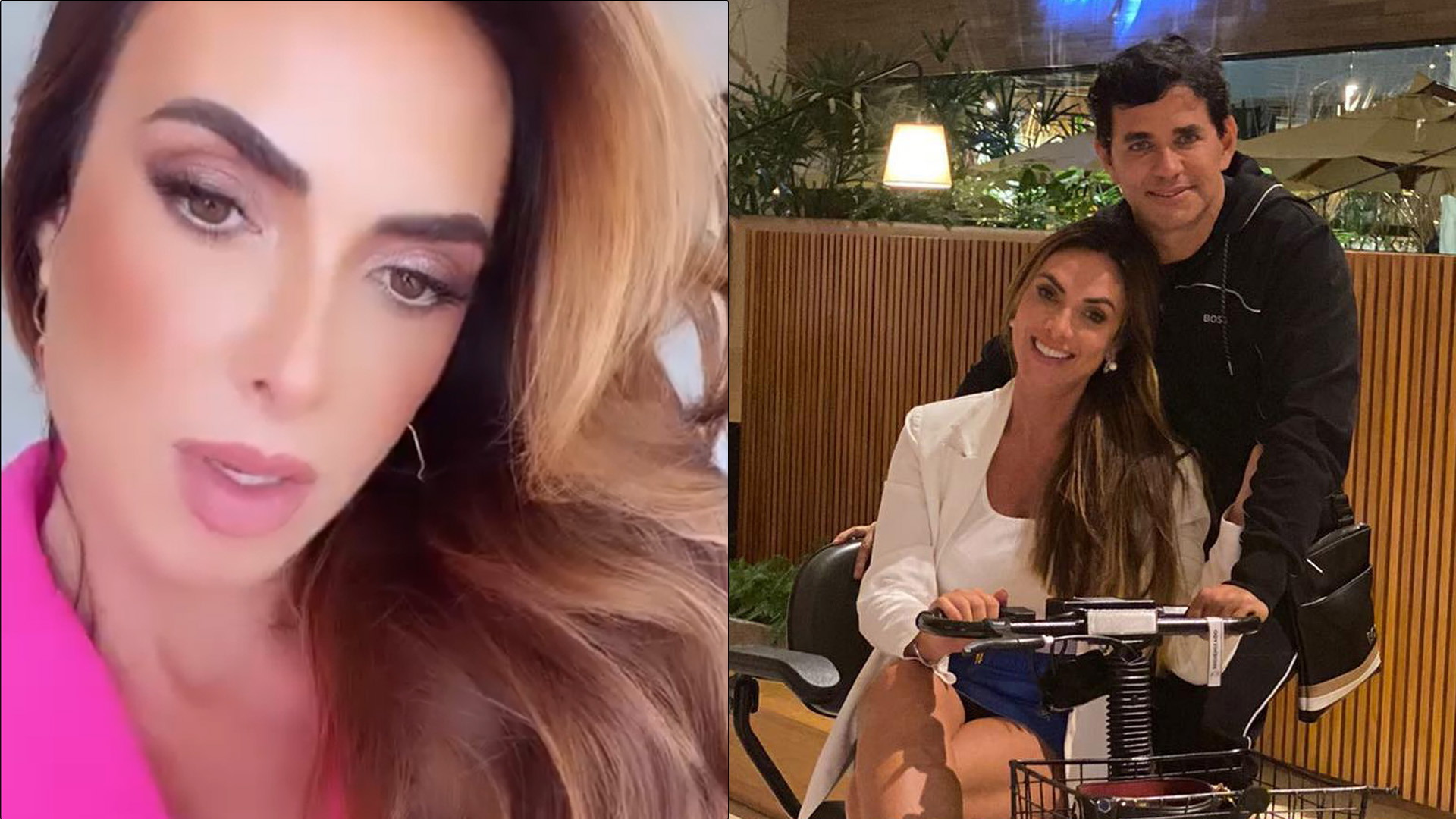 Nicole Bahls alfineta o namorado por demora para marcar casamento: “Se dependesse”