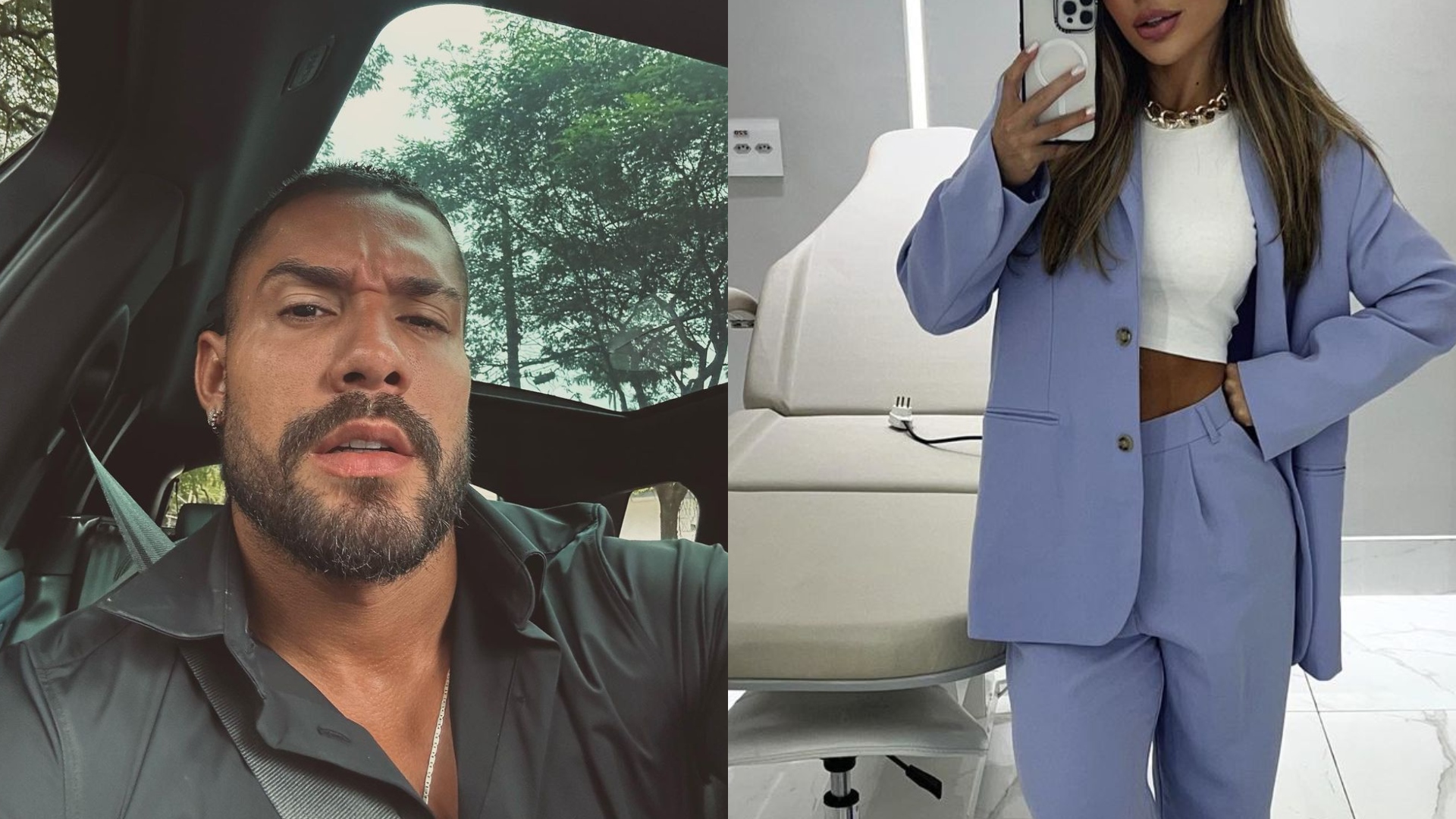 É oficial! Bil Araújo vive novo romance com dentista gata e confessa: “Bastante feliz”