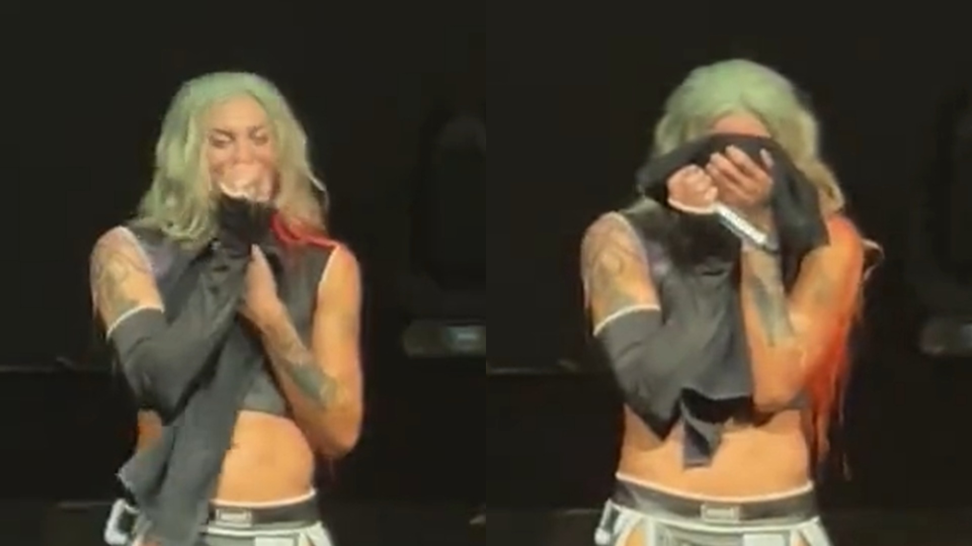 Pabllo Vittar cai no choro durante show após onda de ataques: “Tanto ódio”