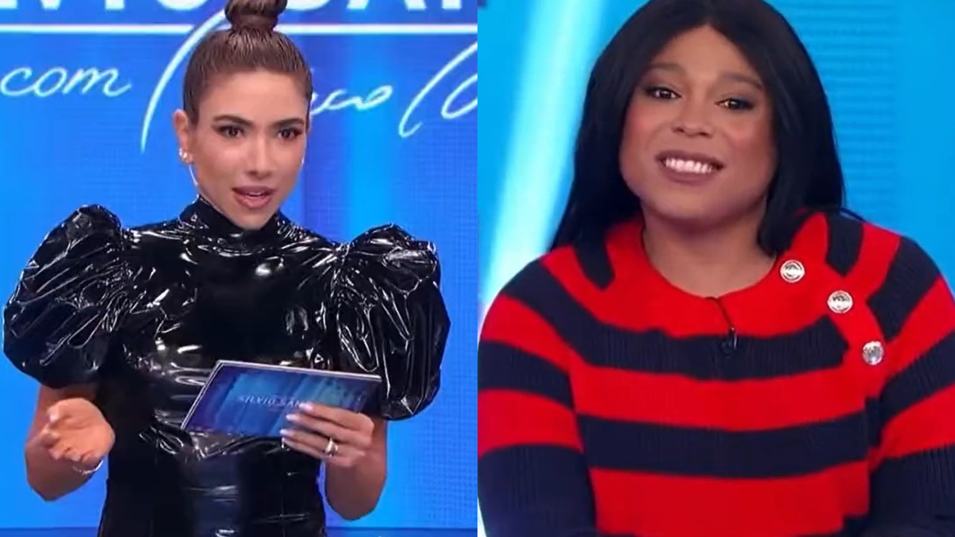 Patrícia Abravanel fica sem graça ao ter look detonado por convidada: “Não é tendência”