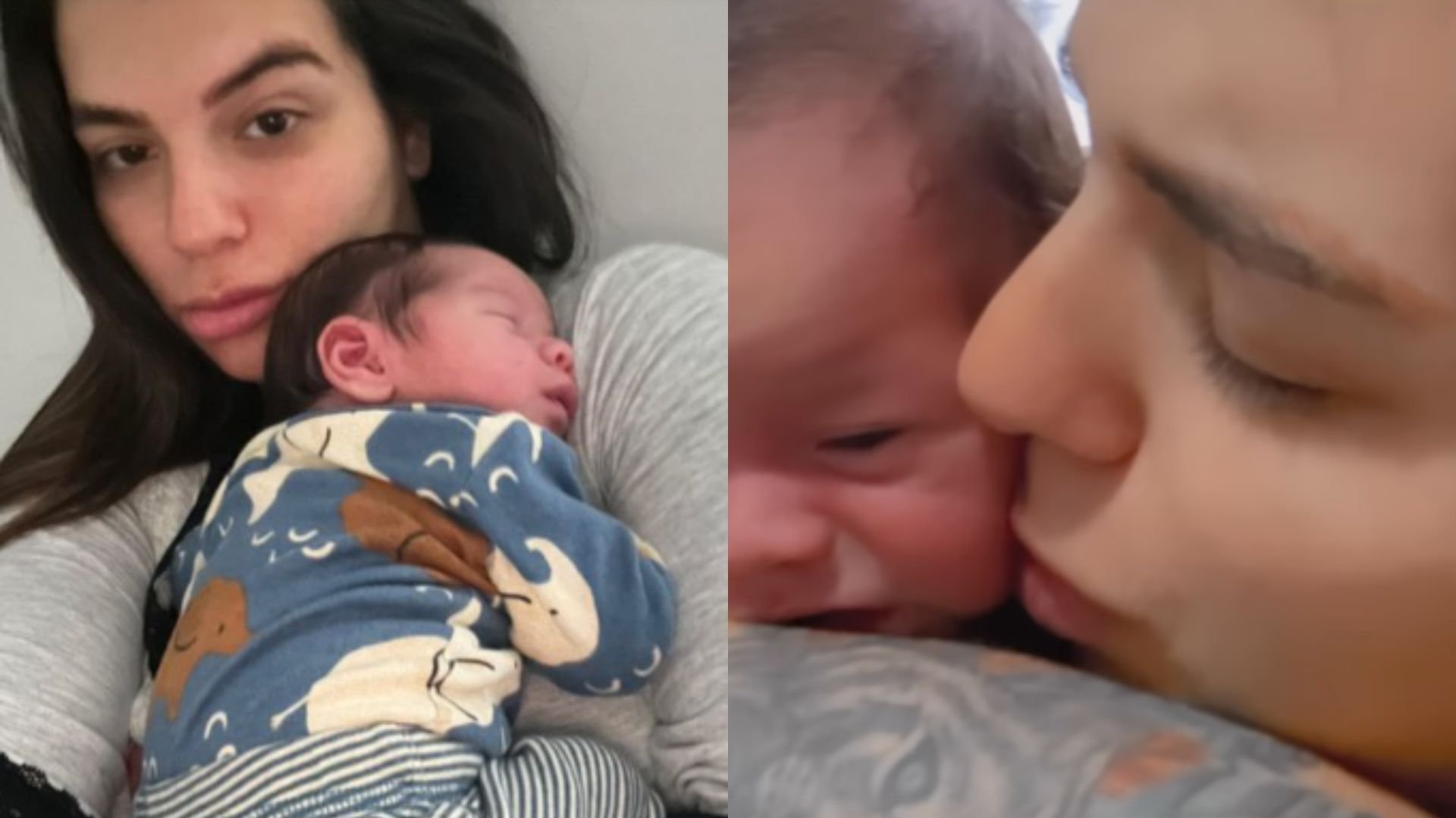 Petra Mattar desabafa sobre perrengue em rotina com recém-nascido: “Vazando”