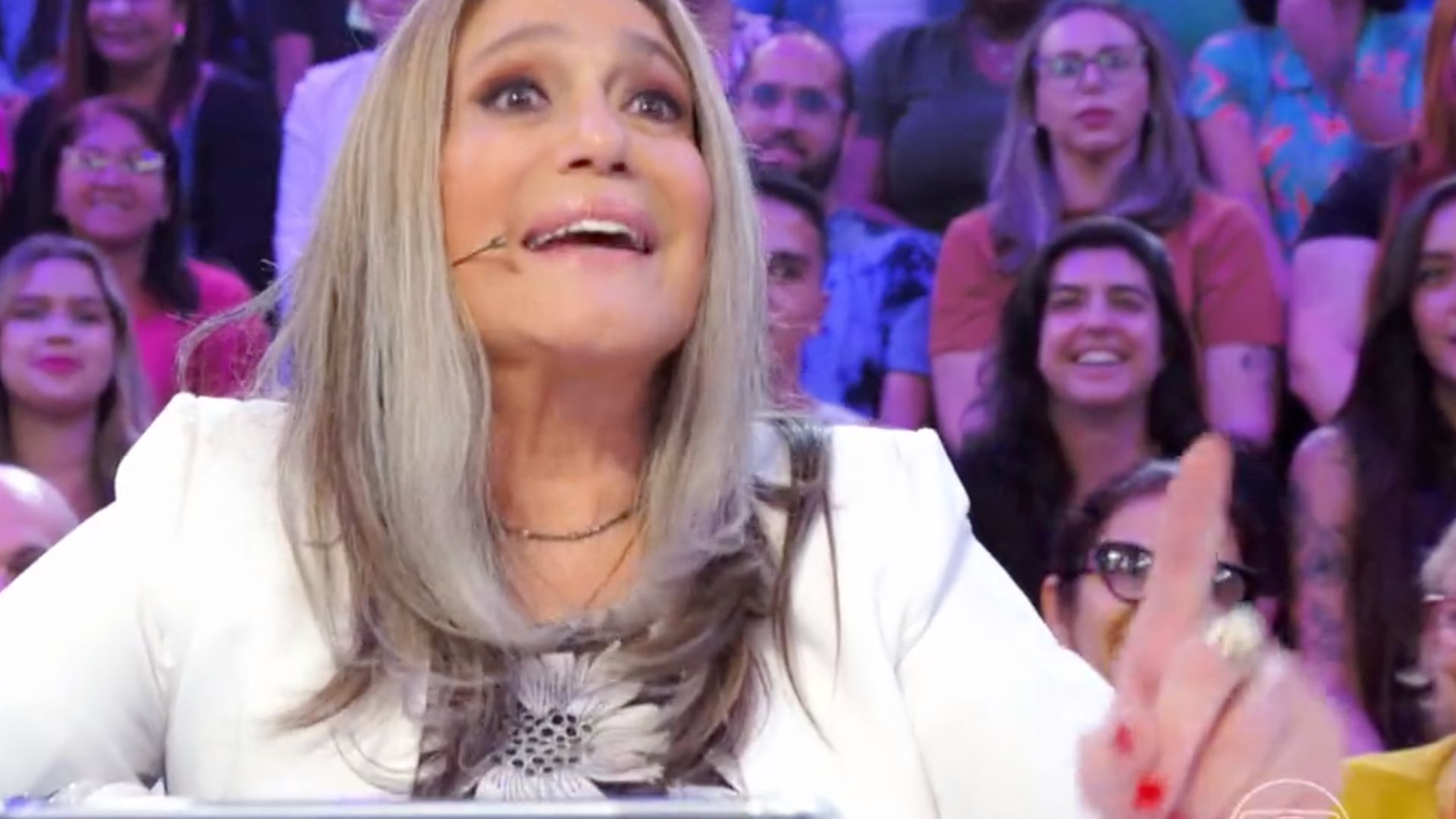Susana Vieira surpreende com revelação no Domingão e expõe ator casado: “Maravilha”