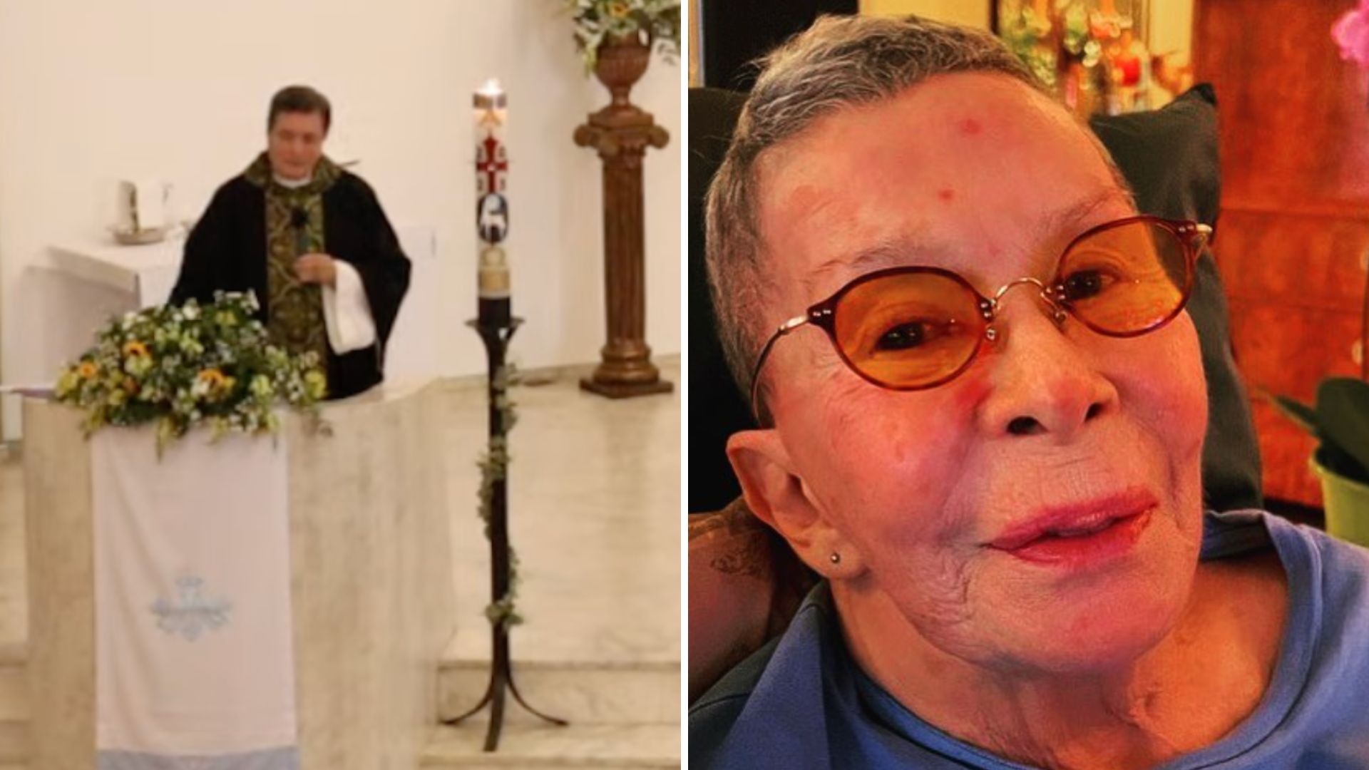 Padre comove na missa de sétimo dia de Rita Lee: “Jesus era uma ovelha negra”