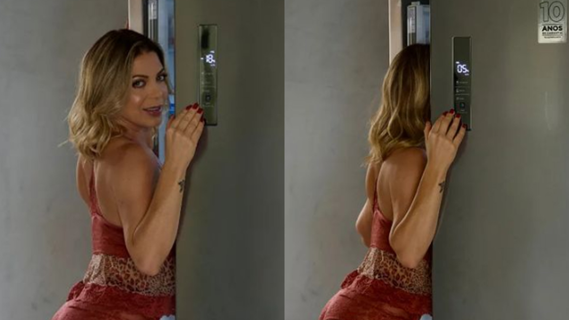 Na ponta dos pés, Sheila Mello empina bumbum de lingerie: “Mulherão escultural”