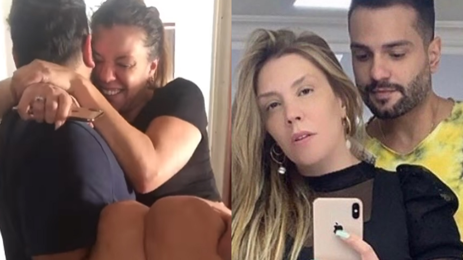 Simony é carregada pelo namorado e desabafa: “Não tem sido fácil”