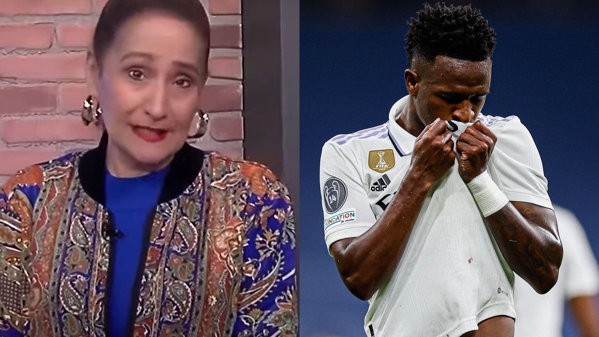 Sonia Abrão pede justiça após caso de racismo com Vini Jr: “É crime”