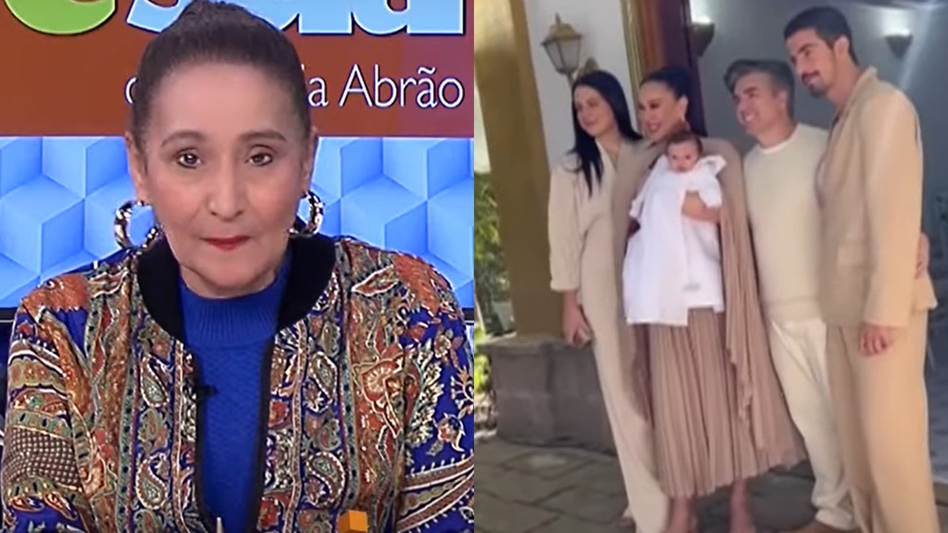 Sonia Abrão condena críticas a Claudia Raia após batizado luxuoso do filho: “É assim”