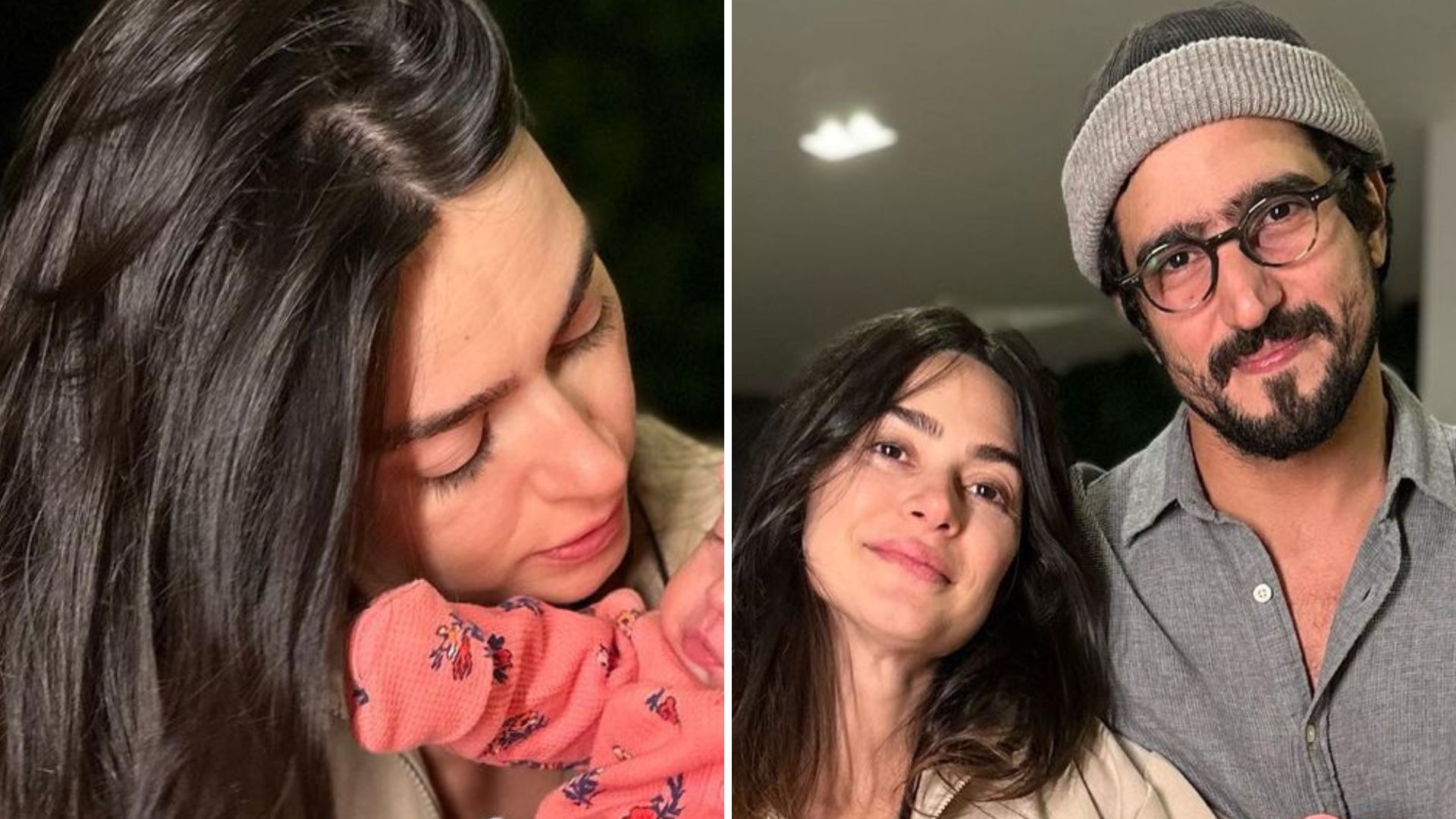 Thaila Ayala e Renato Góes celebram primeiro mês de vida da caçula: “Benção”