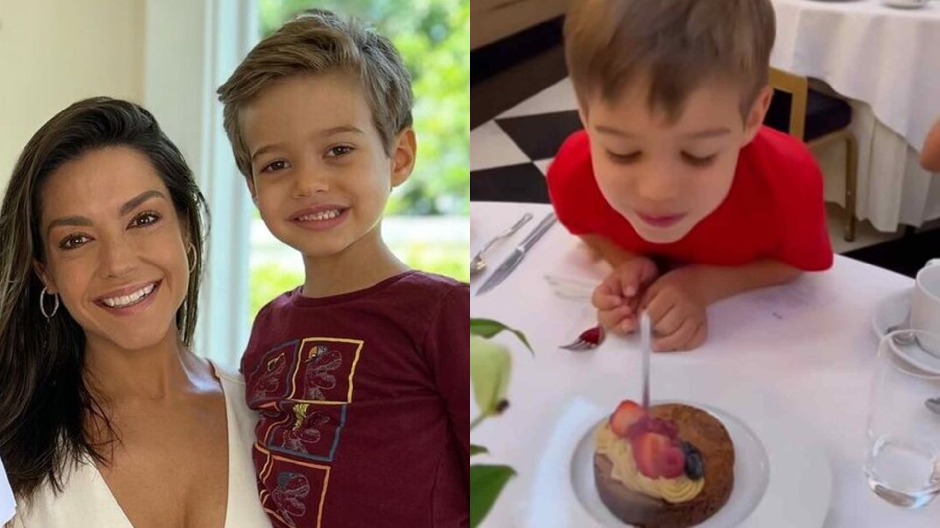 Thais Fersoza faz festa de aniversário antecipada para o filho na escola: “Muito especial”