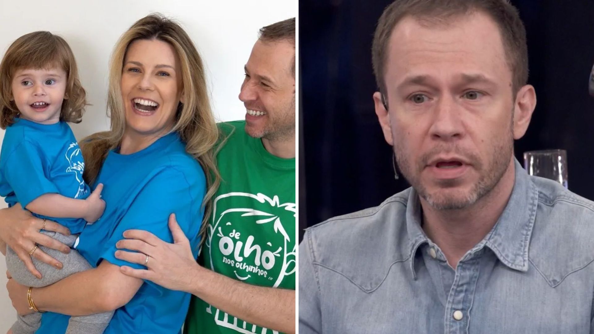 Tiago Leifert fala sobre tratamento contra câncer da filha: “Não precisou”