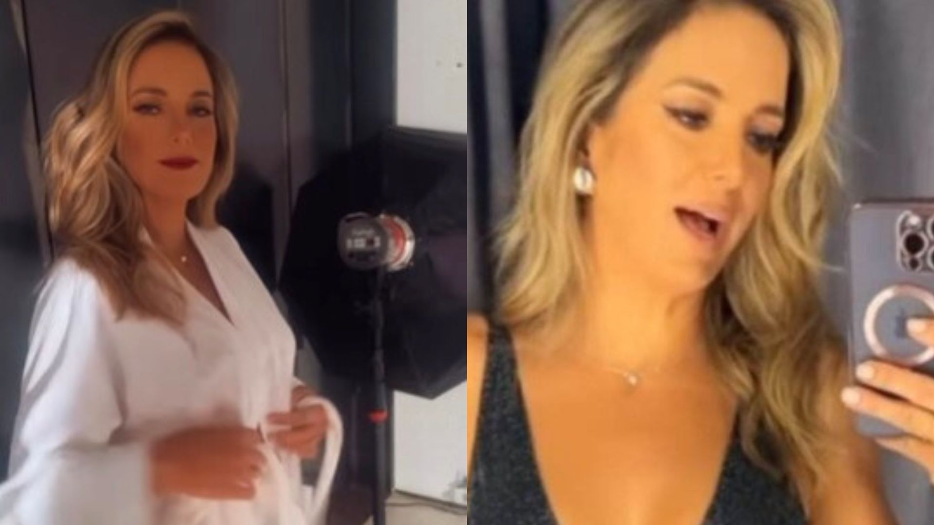 Que gata! Aos 46 anos, Ticiane Pinheiro impressiona só de roupa íntima