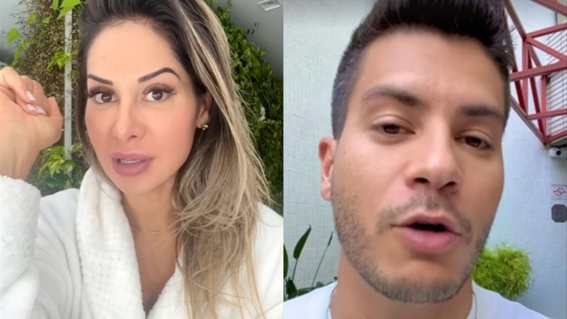 Meses após separação, Maíra Cardi e Arthur Aguiar trocam farpas e indiretas; entenda a confusão