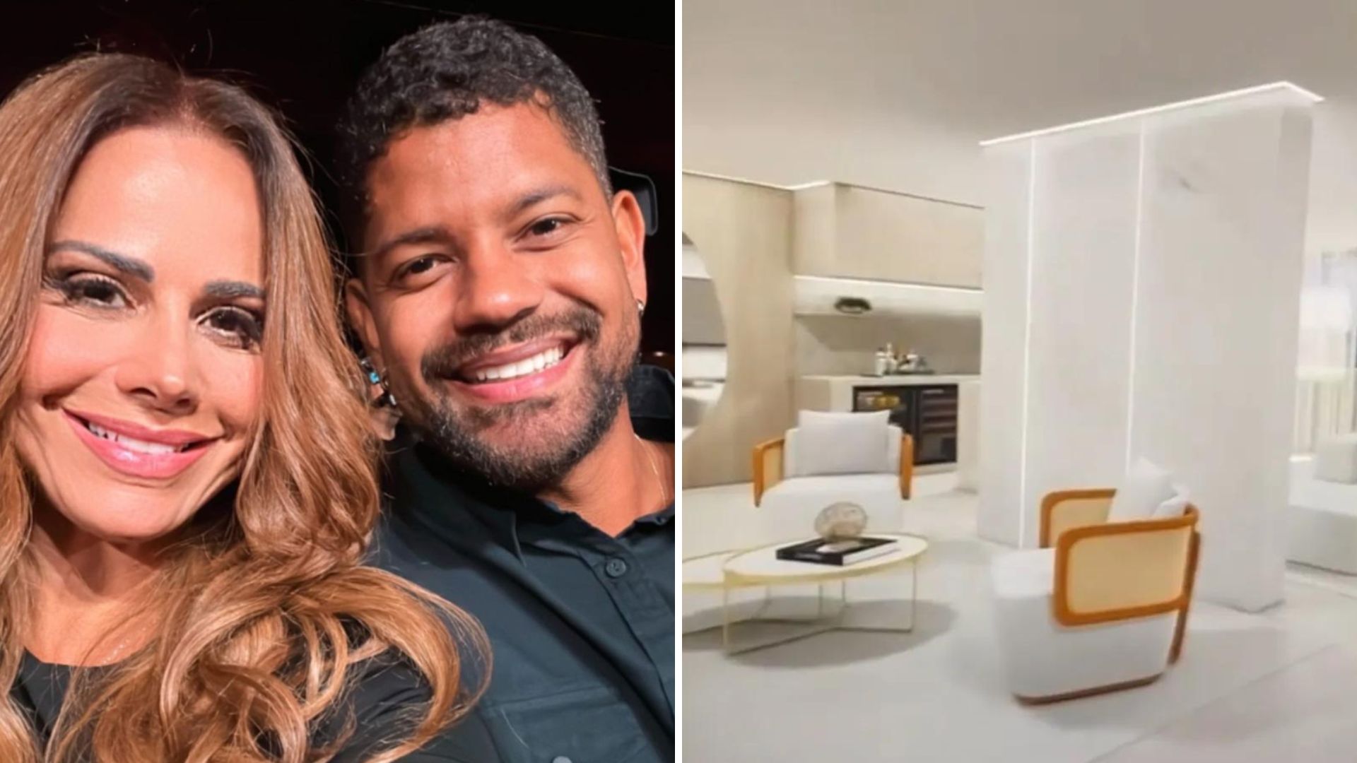 Viviane Araújo faz reforma geral na cobertura em que mora com o marido; veja fotos