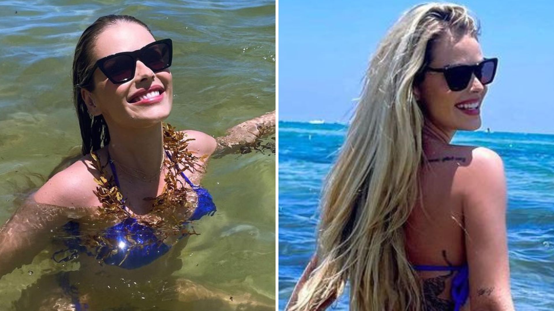 De biquíni, Yasmin Brunet faz mágica e calcinha é engolida pelo bumbum: “Deusa”