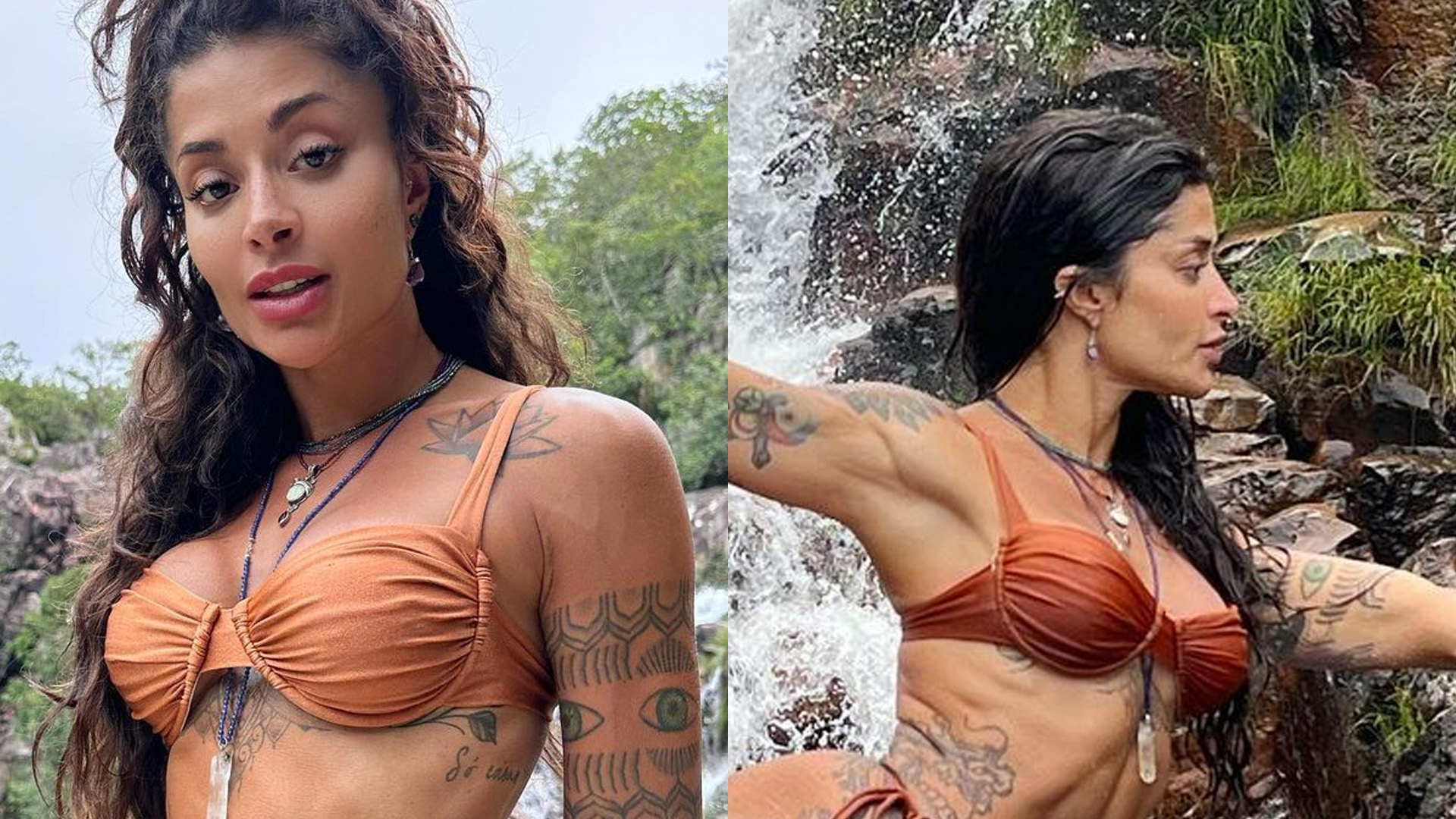 Aline Campos ostenta shape com zero gordura corporal de biquíni: “Exala poder”
