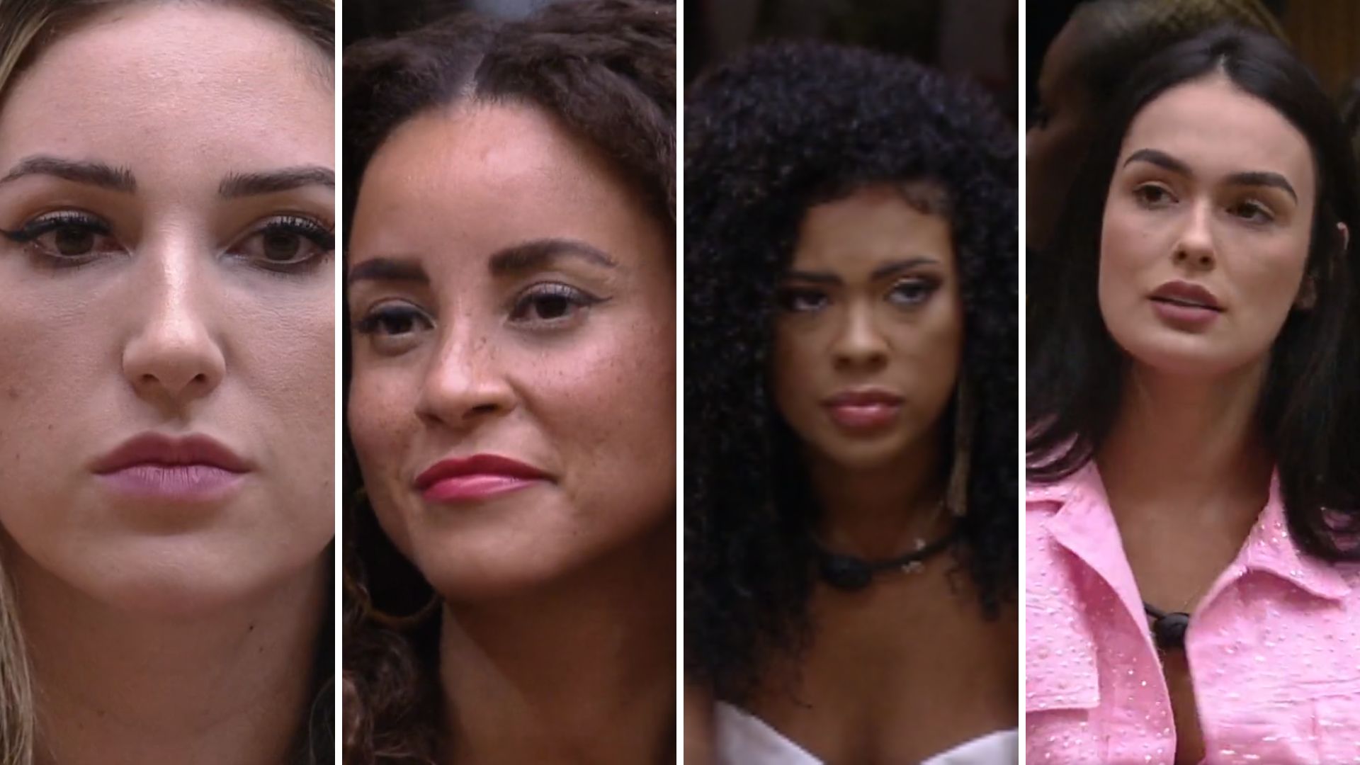 BBB23: Amanda, Domitila, Marvvila e Larissa competem Paredão quadruplo com voto invertido