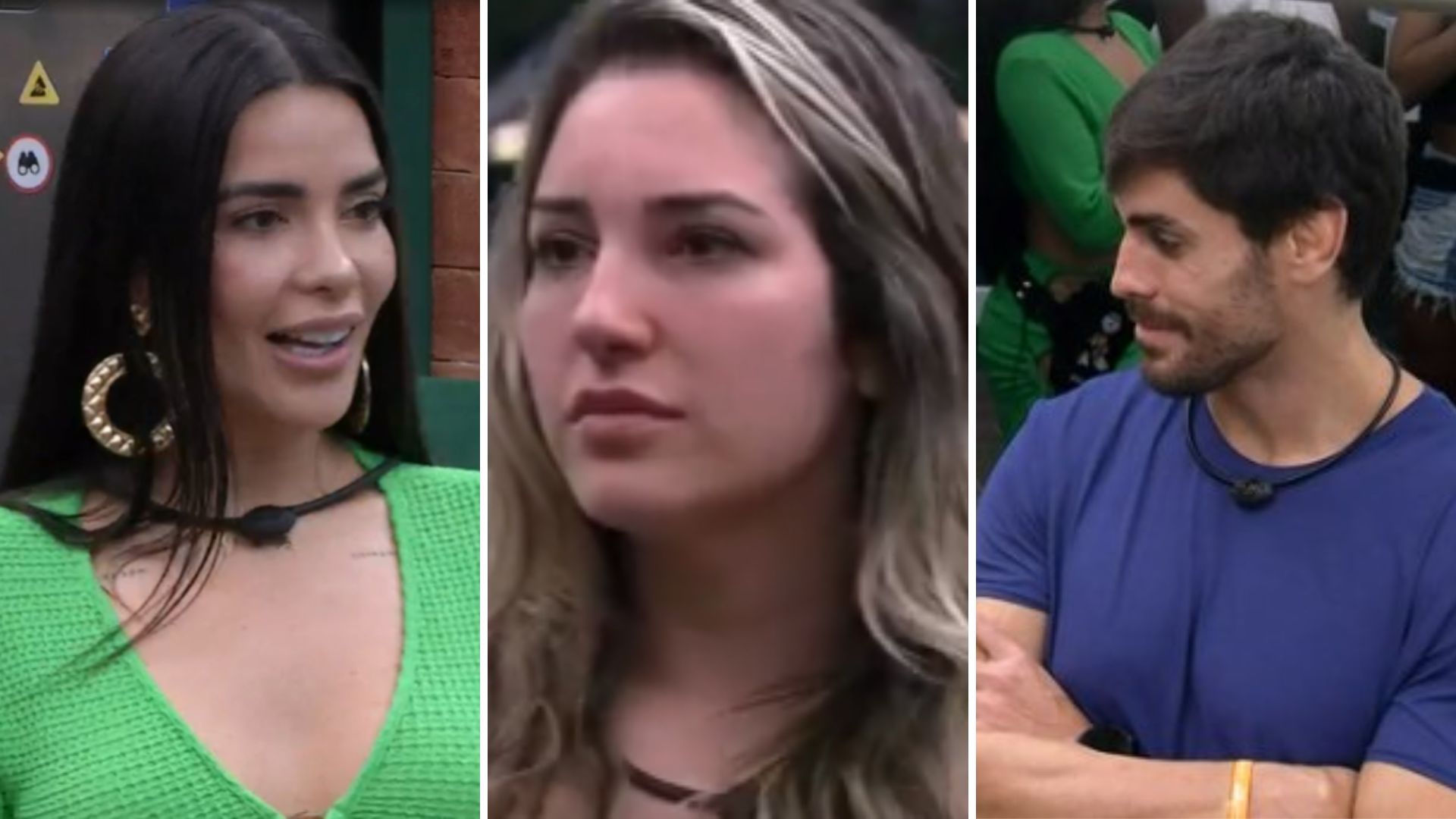 BBB23: Ciúme? Amanda reage após interesse de Sapato em Dania: “Minha aprovação”