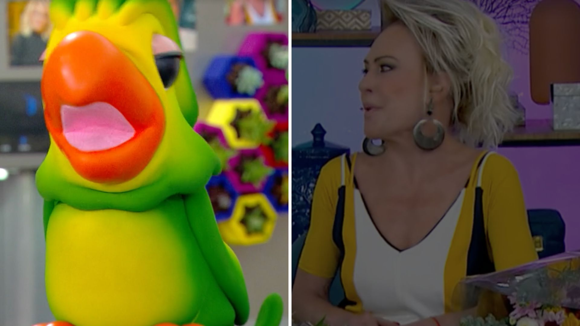 Ana Maria Braga dá esporro em Louro Mané logo na abertura do Mais Você: “Deixa”
