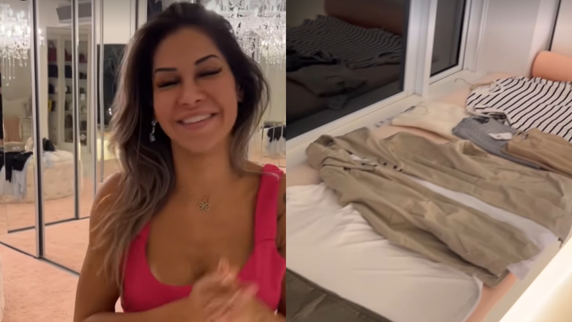 Após pedidos, Maíra Cardi faz surpresa para namorado e revela novo guarda-roupa: “Loucura”