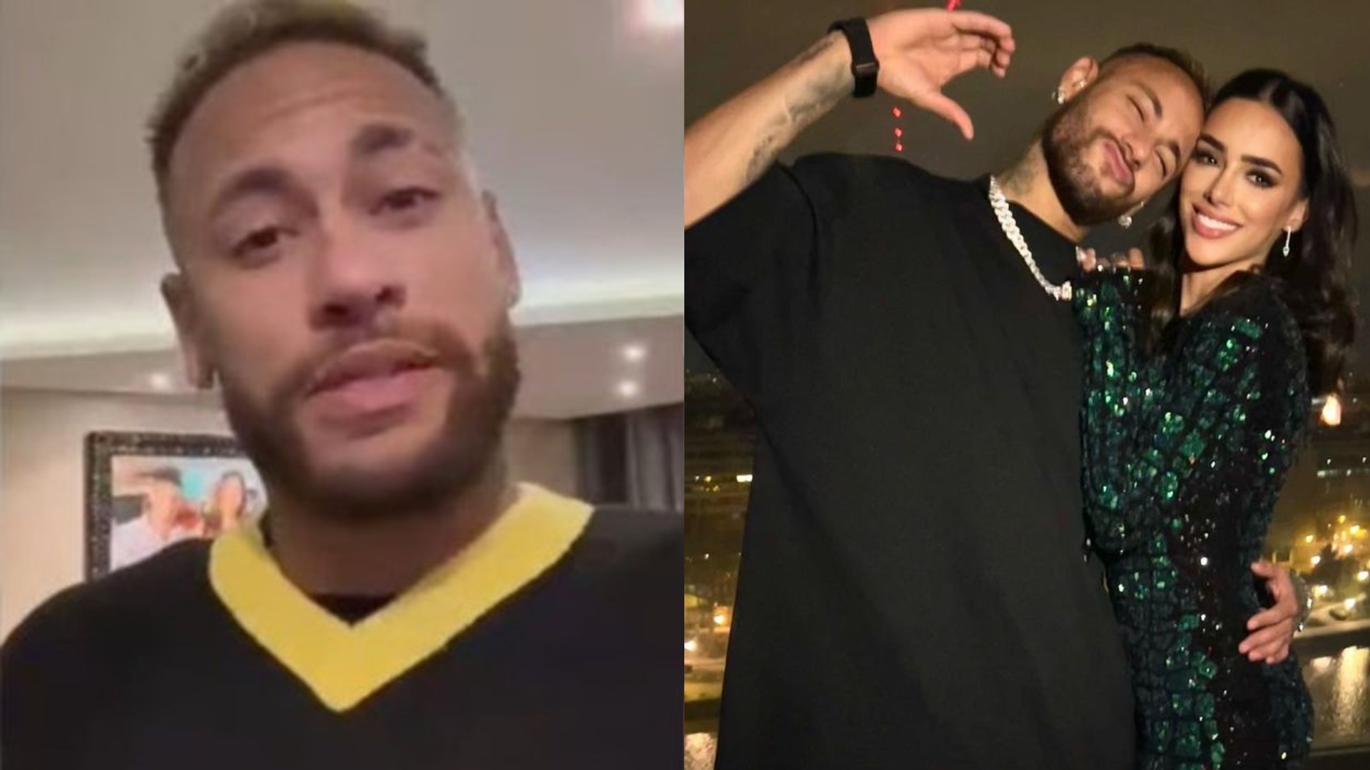 Assessoria de Neymar se pronuncia após boatos sobre gravidez de Bruna Biancardi