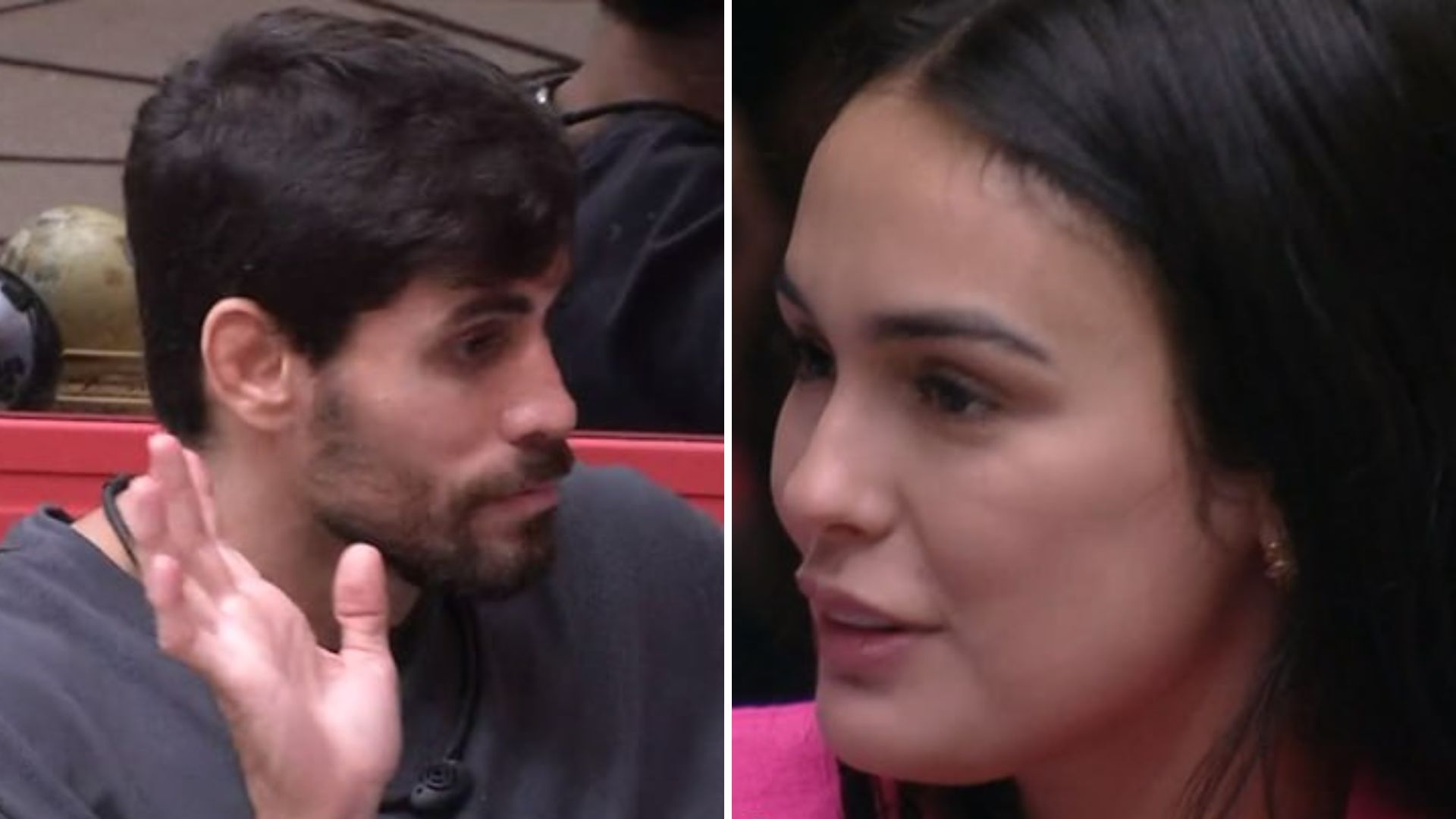 BBB23: Cara de Sapato se exalta e Larissa não abaixa cabeça: “Fala baixo”