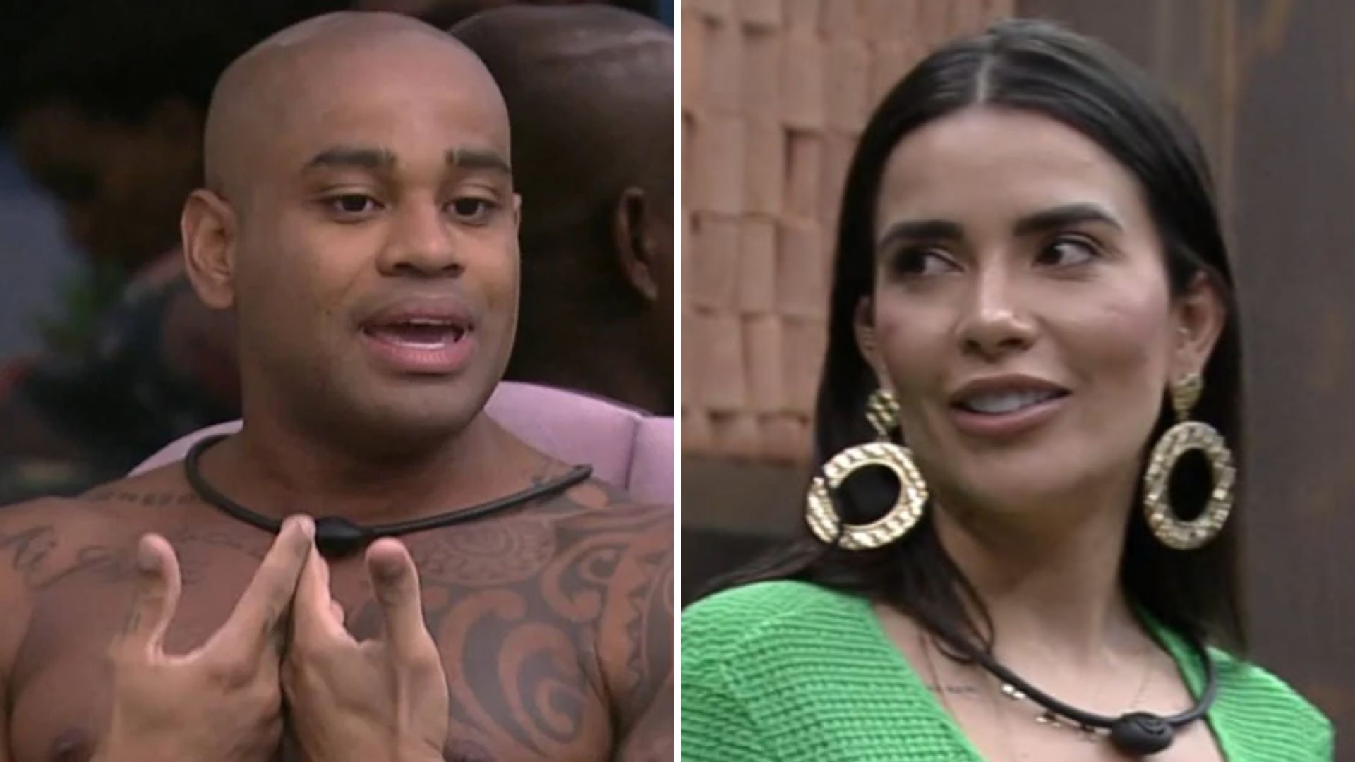 BBB23: Cezar Black revela incômodo com fala de Dania sobre reality: “Do nada”