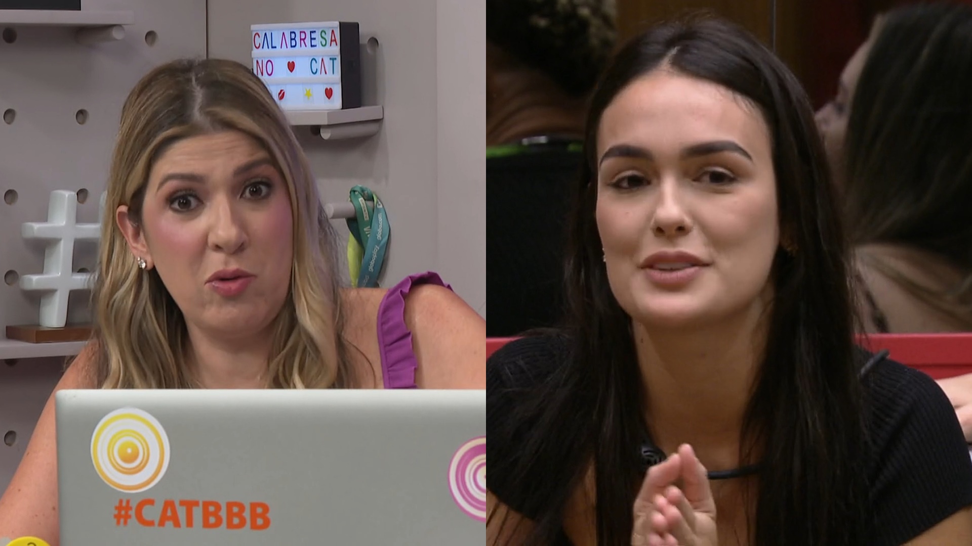 BBB23: Dani Calabresa debocha ao ver Larissa ao Paredão: “O Brasil me truce”