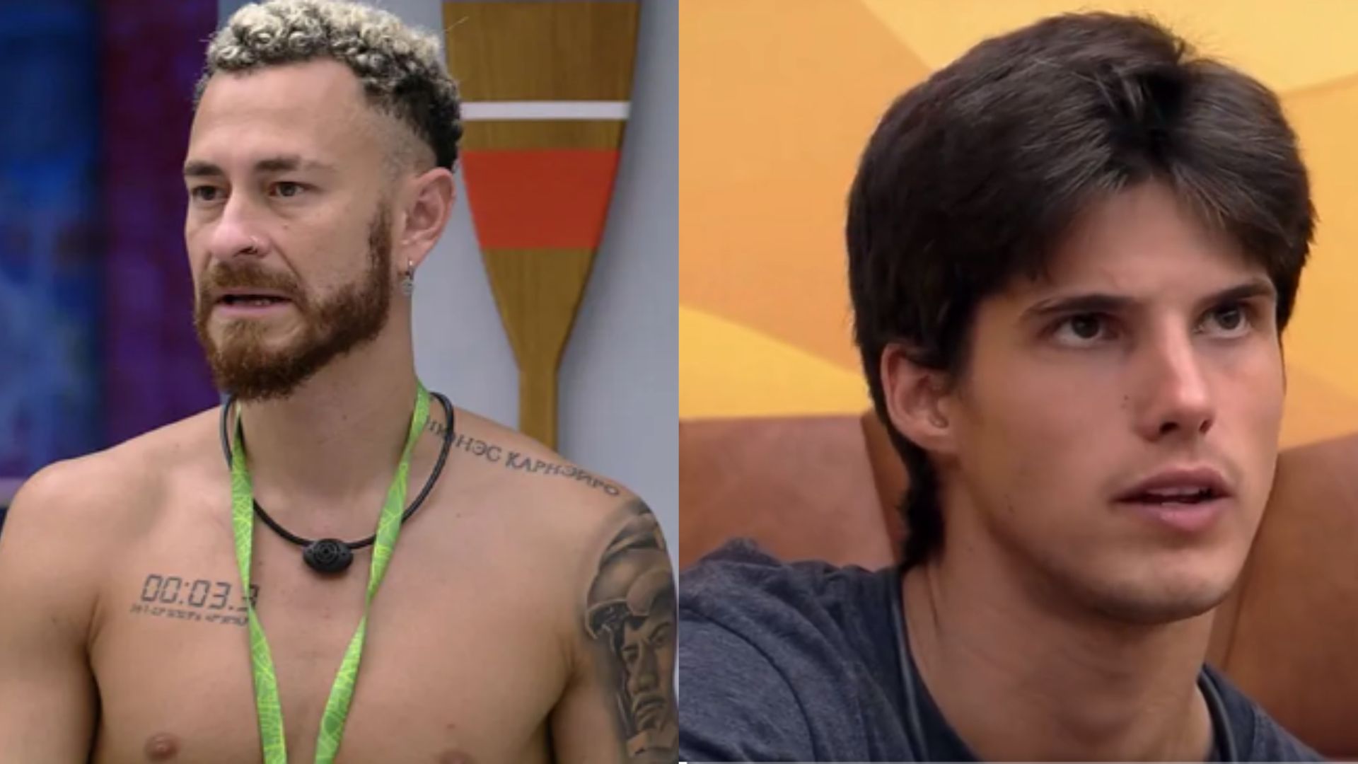 BBB23: Fred desce o nível e compara rival a Gabriel Fop: “Uma afobação”