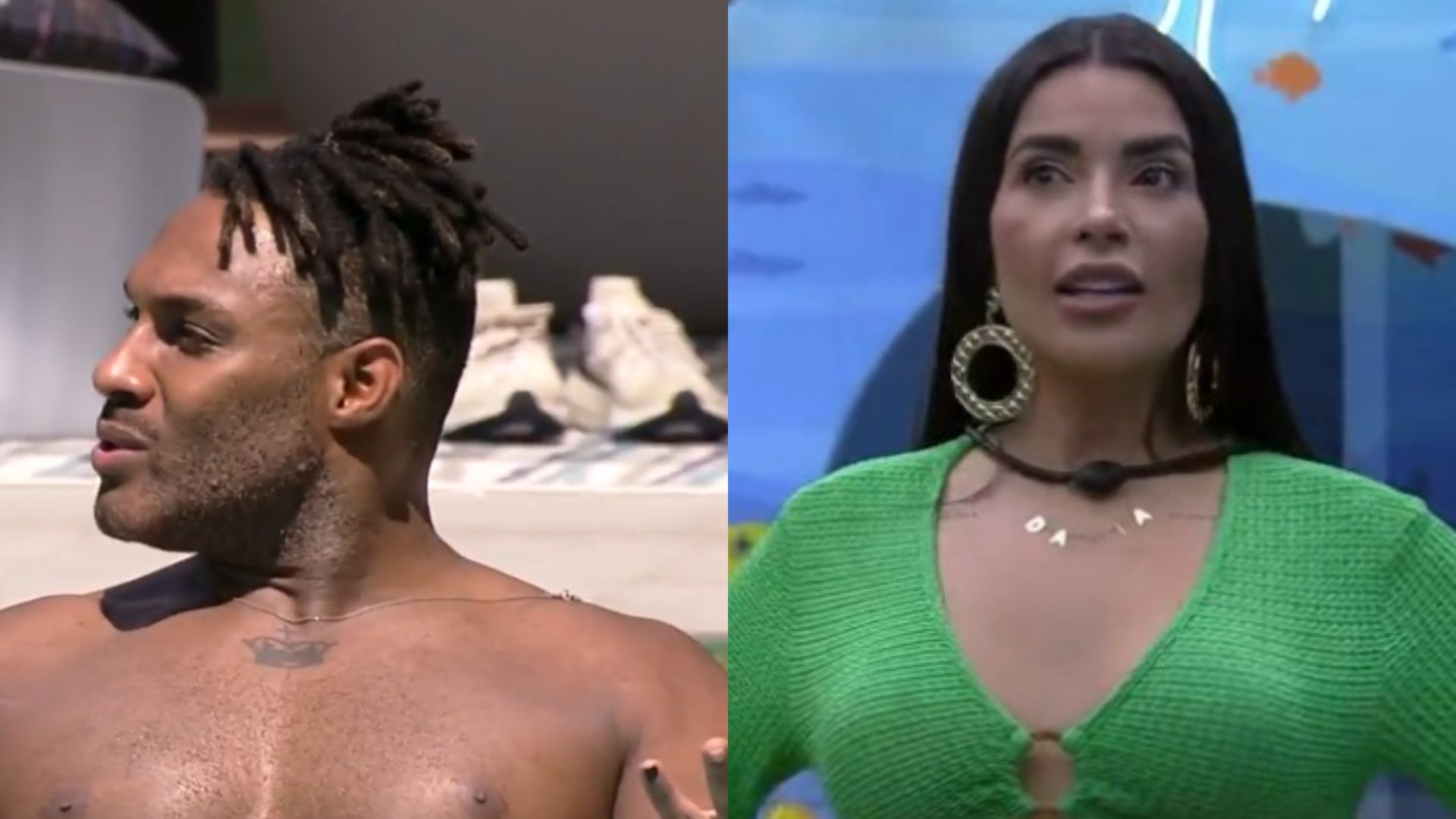 BBB23: Fred Nicácio dá bronca em sister sobre atitude com Dania Mendez: “Ninguém”